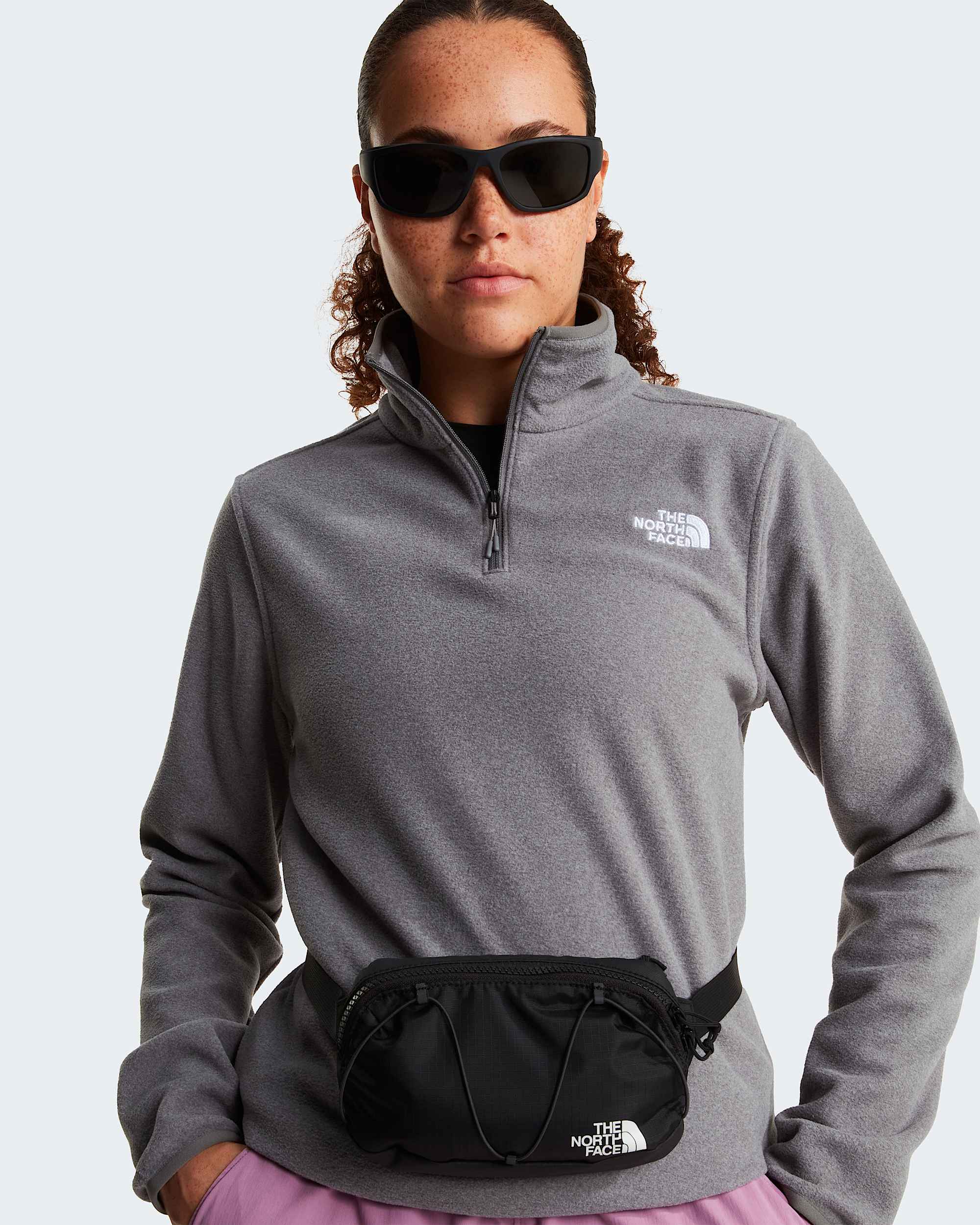 Womens Glacier 14 Zip Fleece TNF alt9