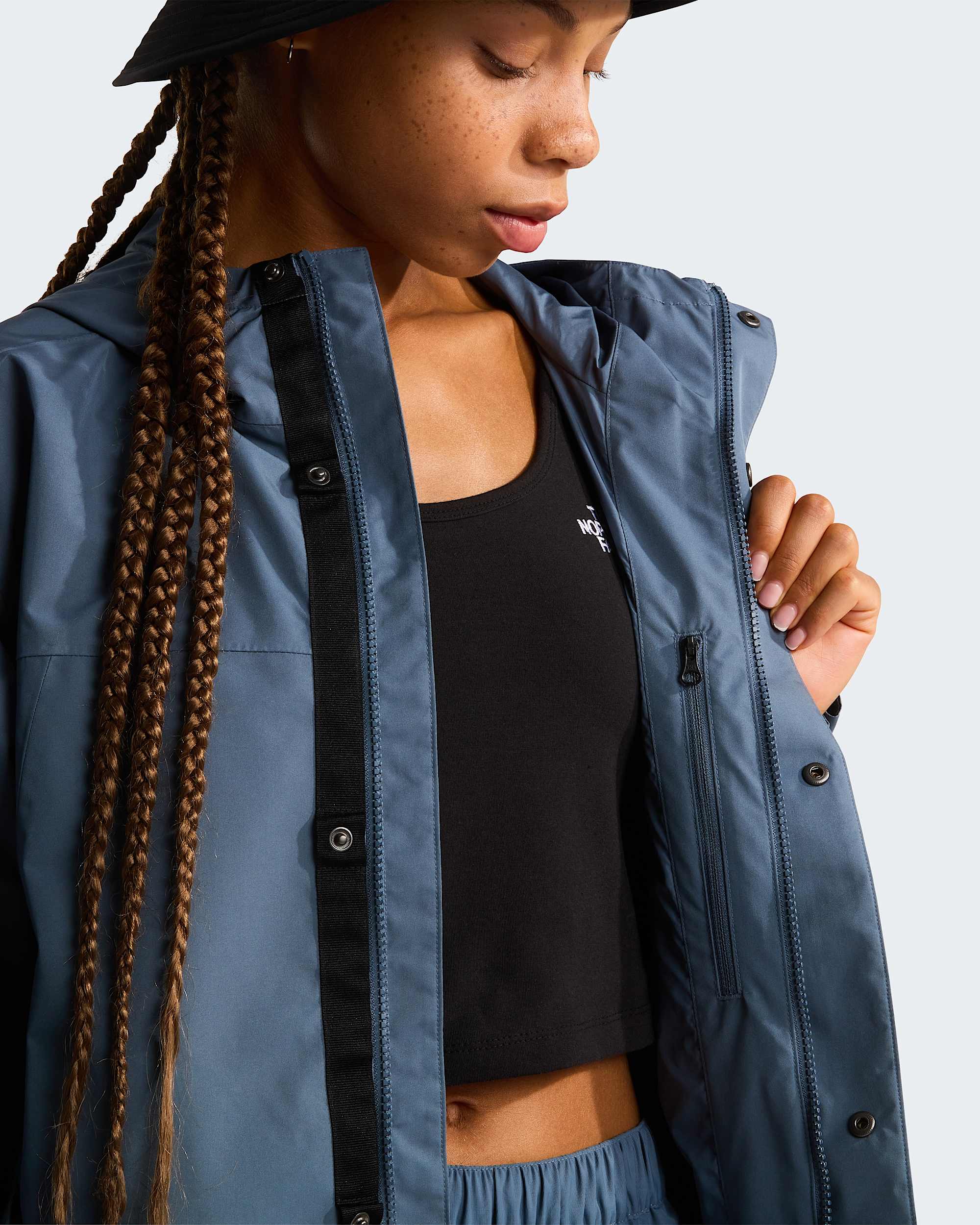 Guscio parka Nukabira Rain da donna TNF alt14