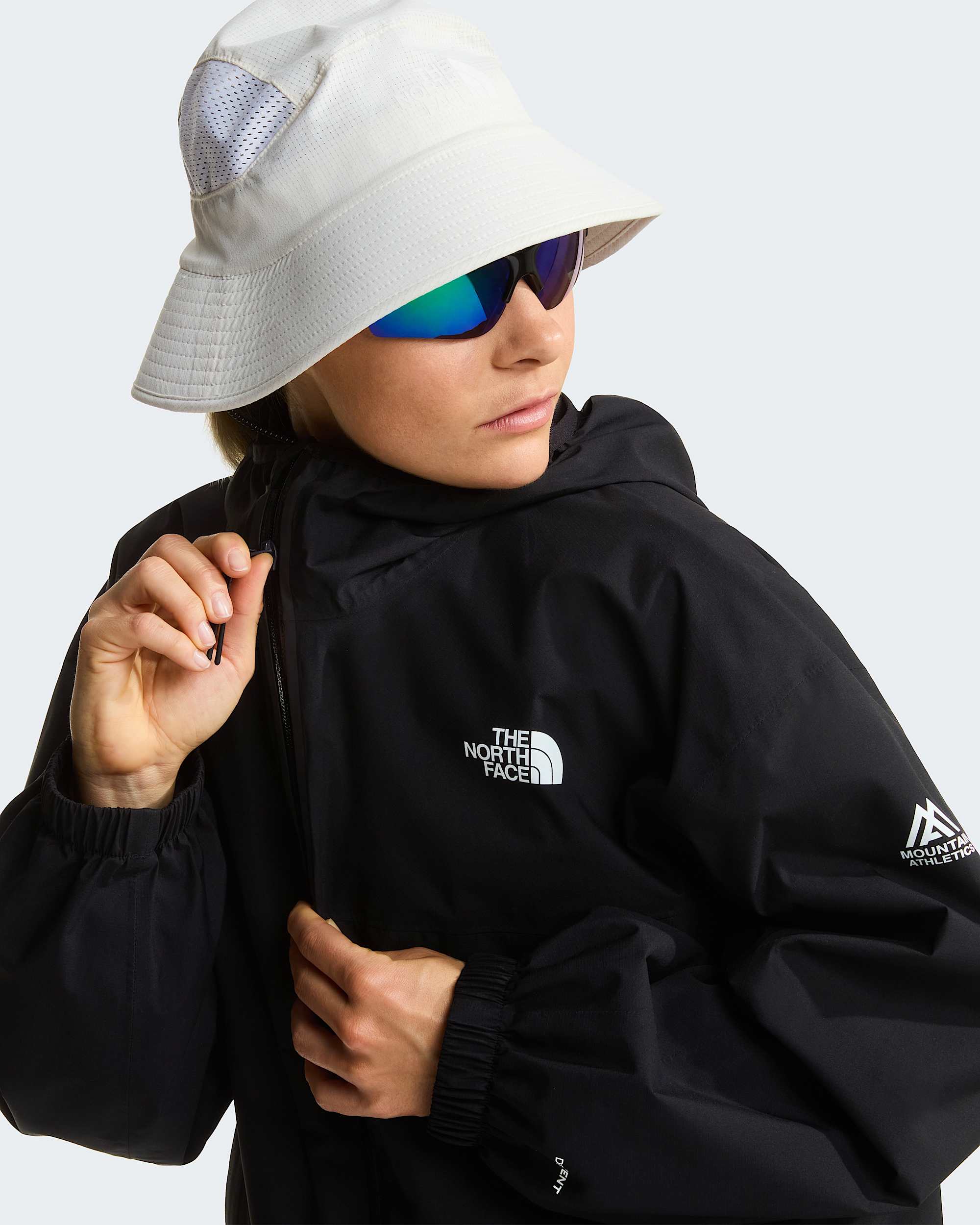 Mountain Athletics Rainlit Kapuzenjacke fr Damen TNF alt11