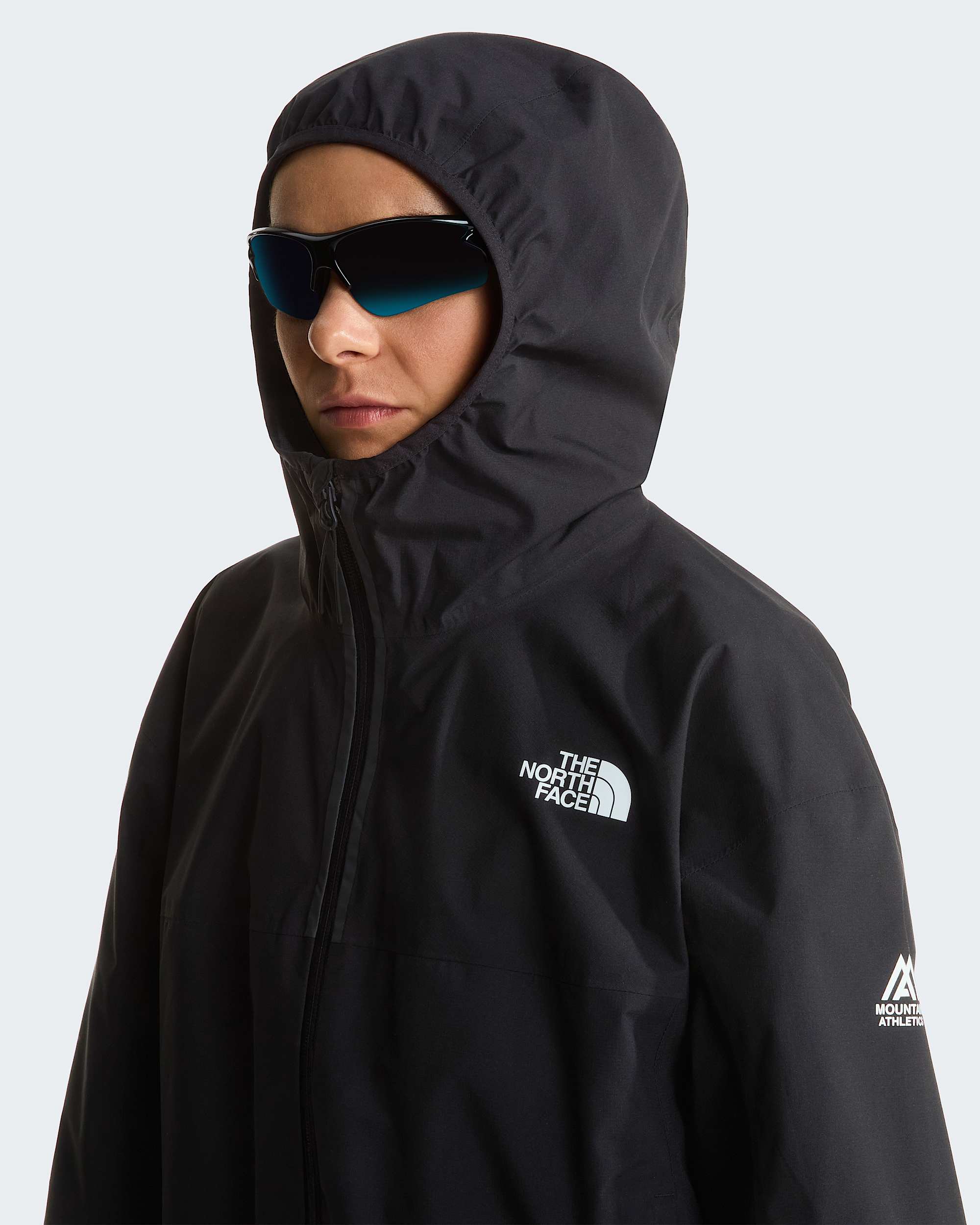 Mountain Athletics Rainlit Kapuzenjacke fr Damen TNF alt9