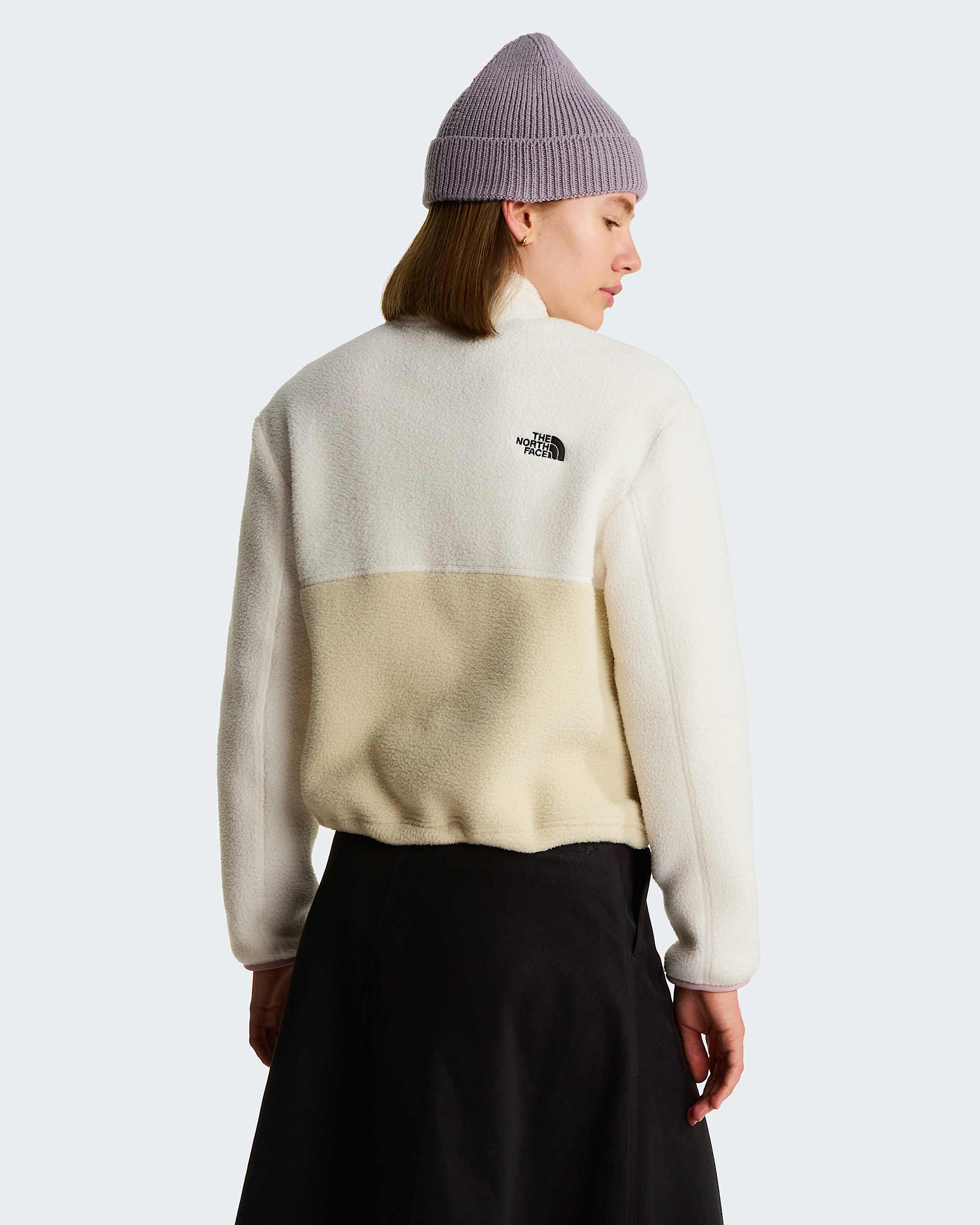 Yumiorifleecejas met kwartrits voor dames TNF alt7