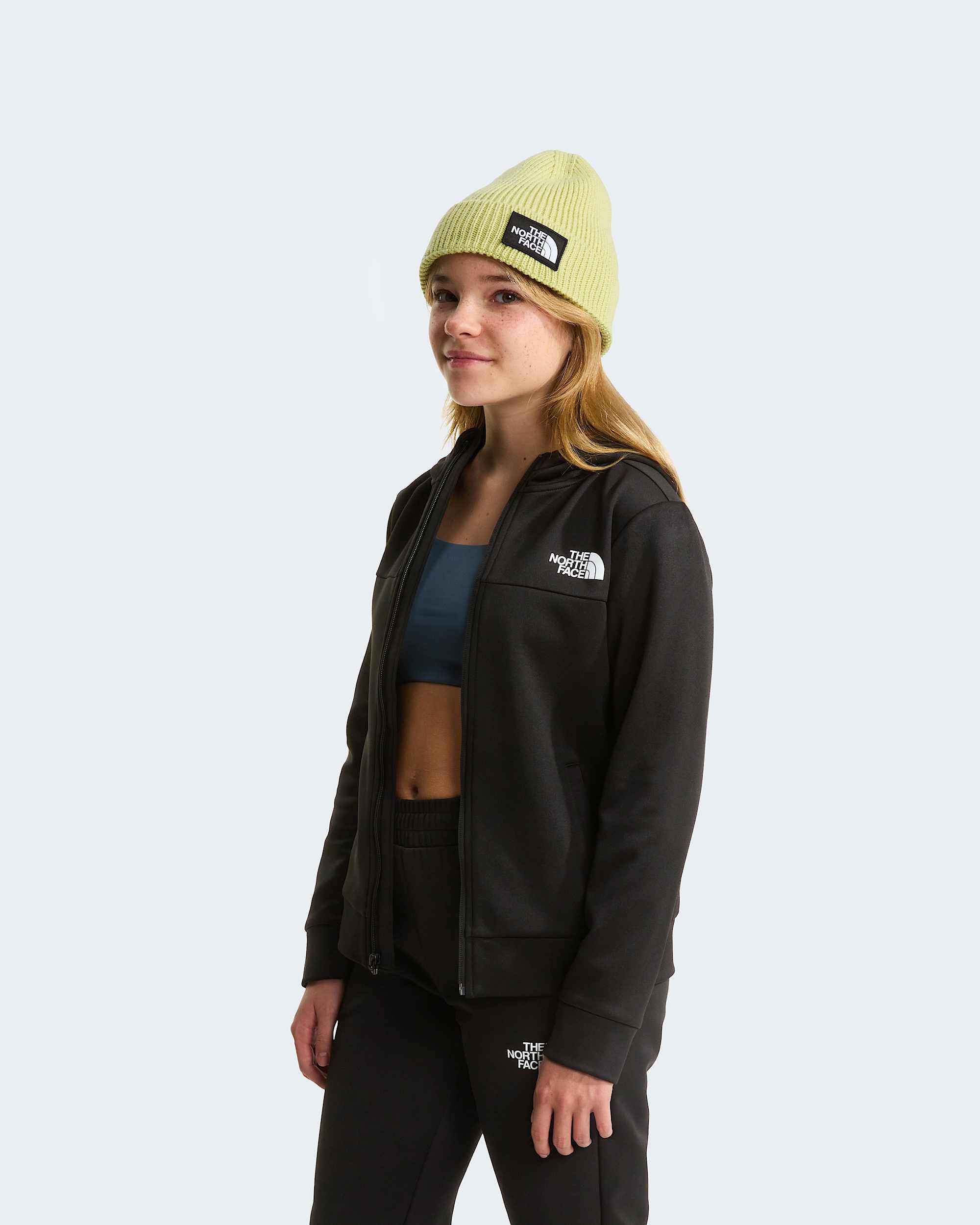 Teens Reaxion FullZip Hoodie TNF alt15