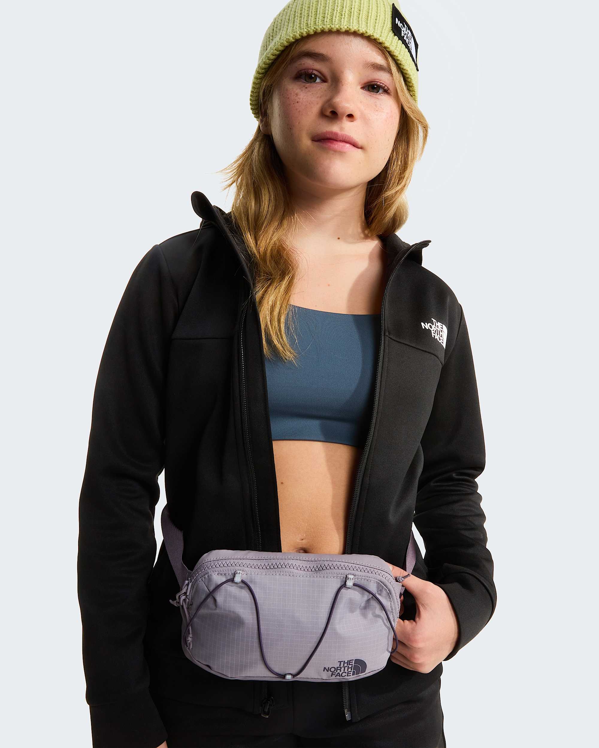 Teens Reaxion FullZip Hoodie TNF alt16