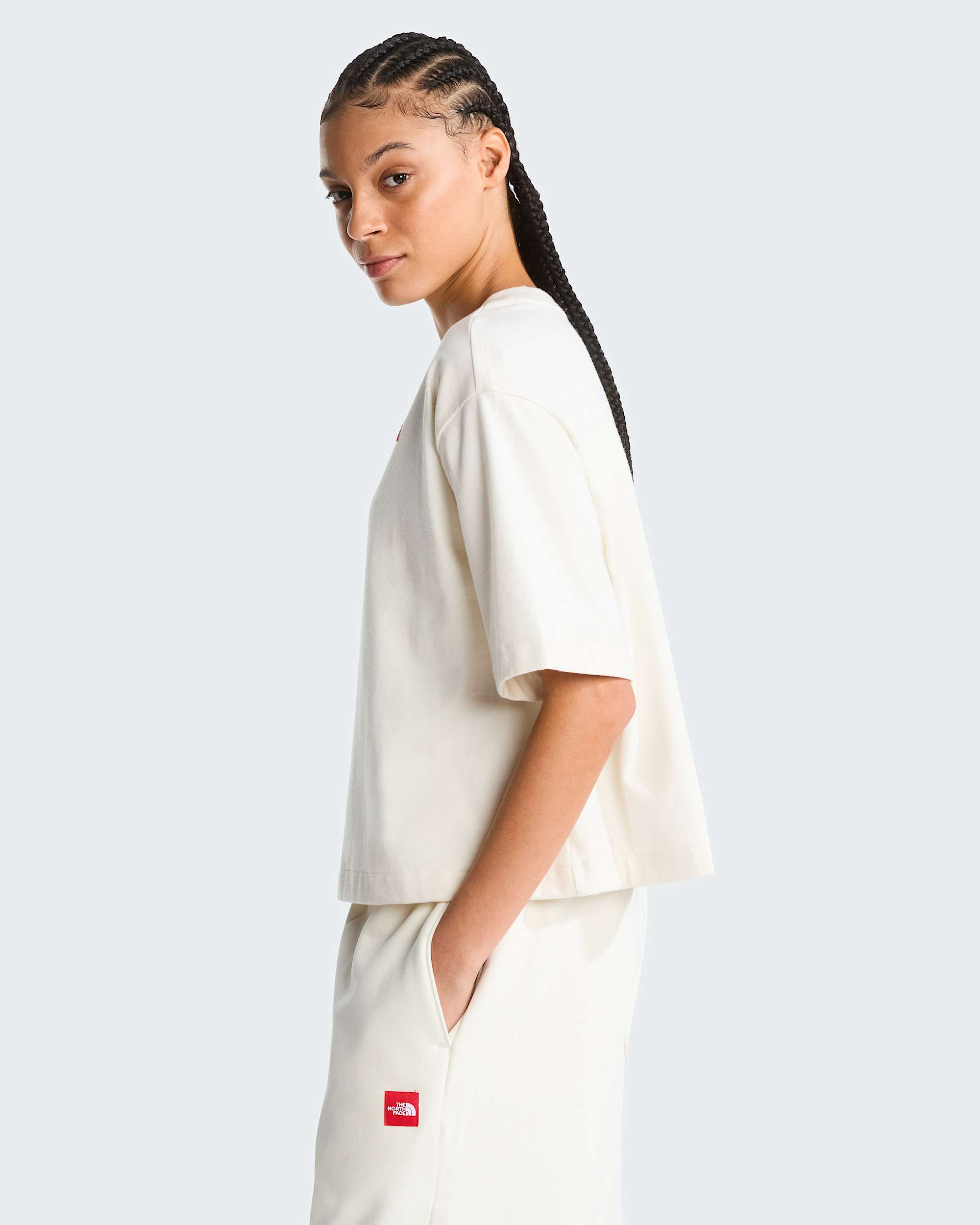 Red Box Boxy TShirt fr Damen TNF alt6