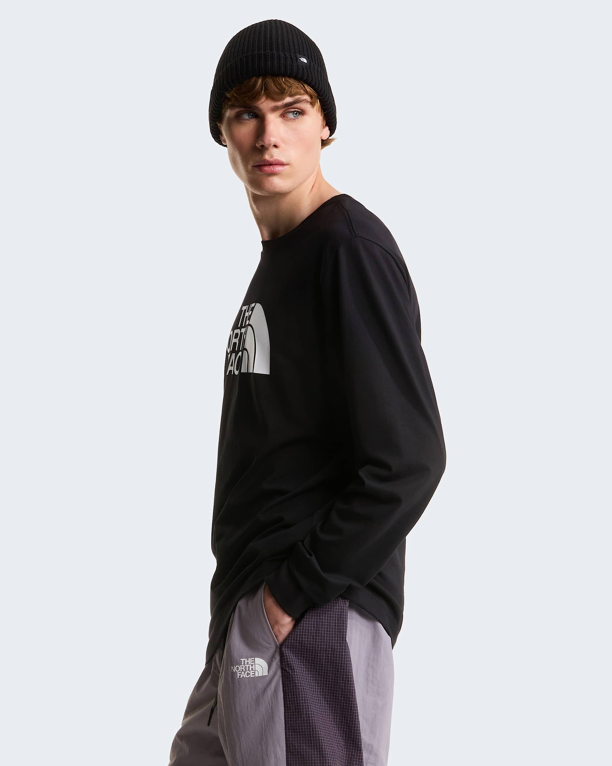 Evolution Simple Dome Regular Tshirt met lange mouwen voor heren TNF alt6