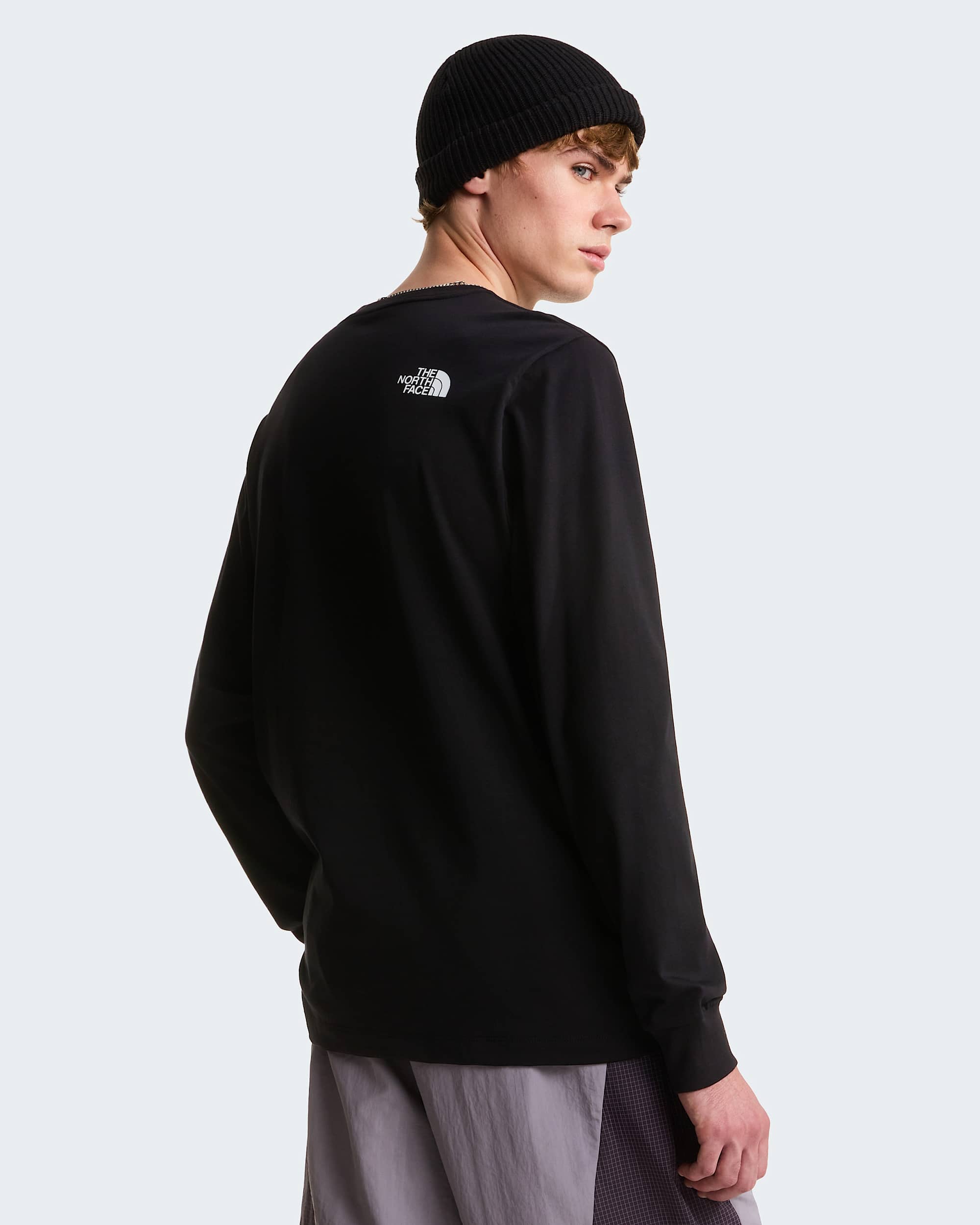 Evolution Simple Dome Regular Tshirt met lange mouwen voor heren TNF alt7