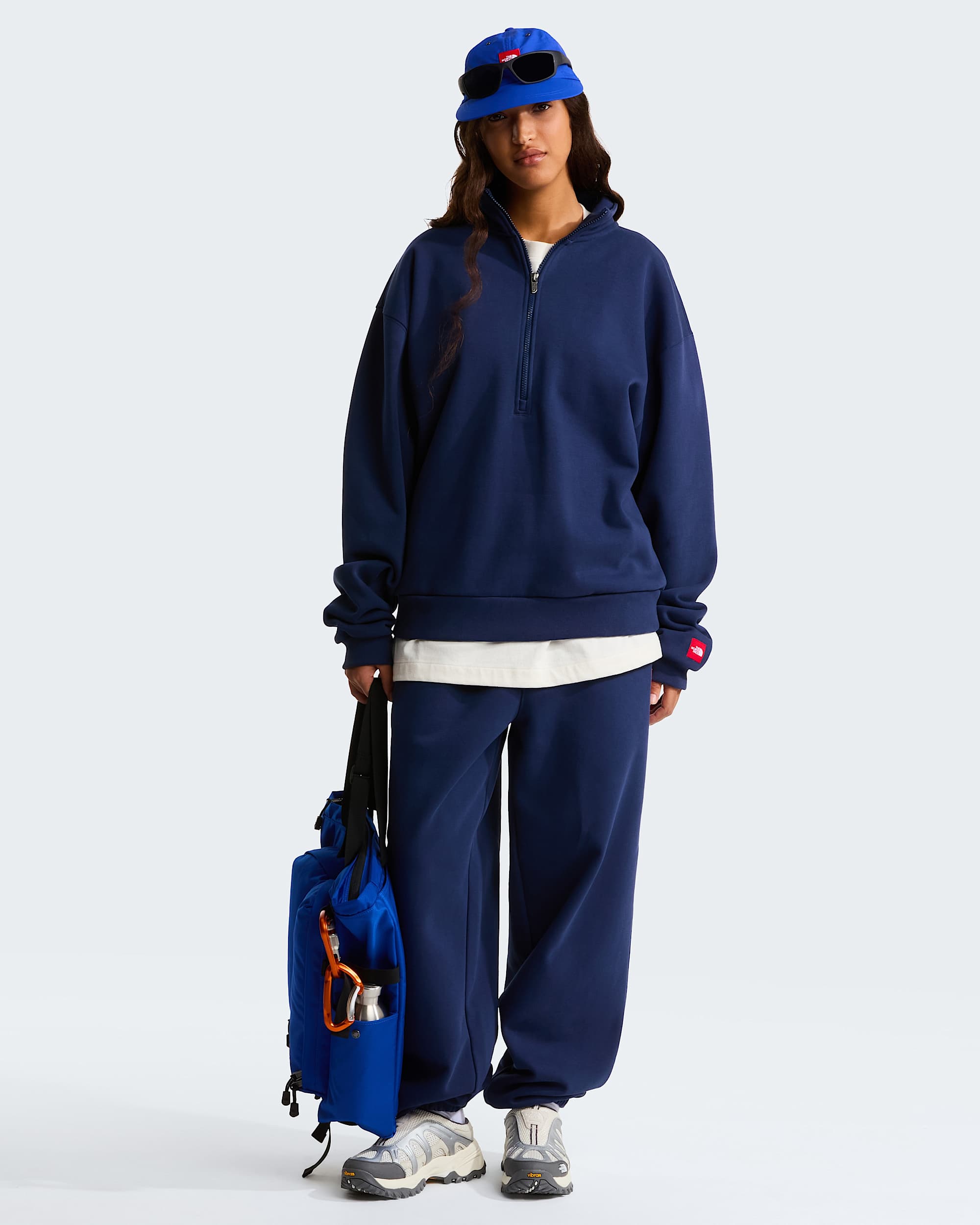 Sweat demizippe Red Box TNF unisexe TNF alt15