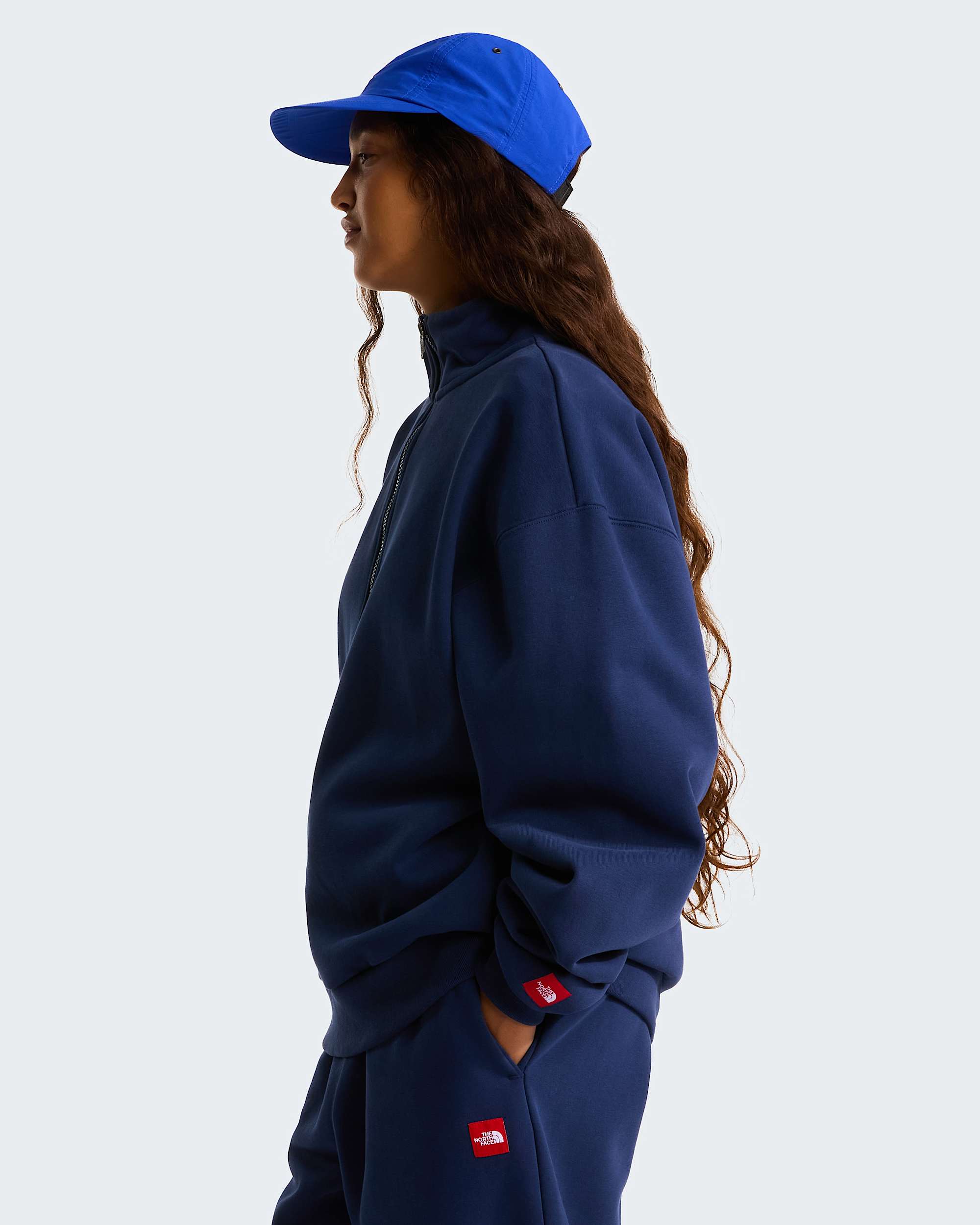 Sweat demizippe Red Box TNF unisexe TNF alt16