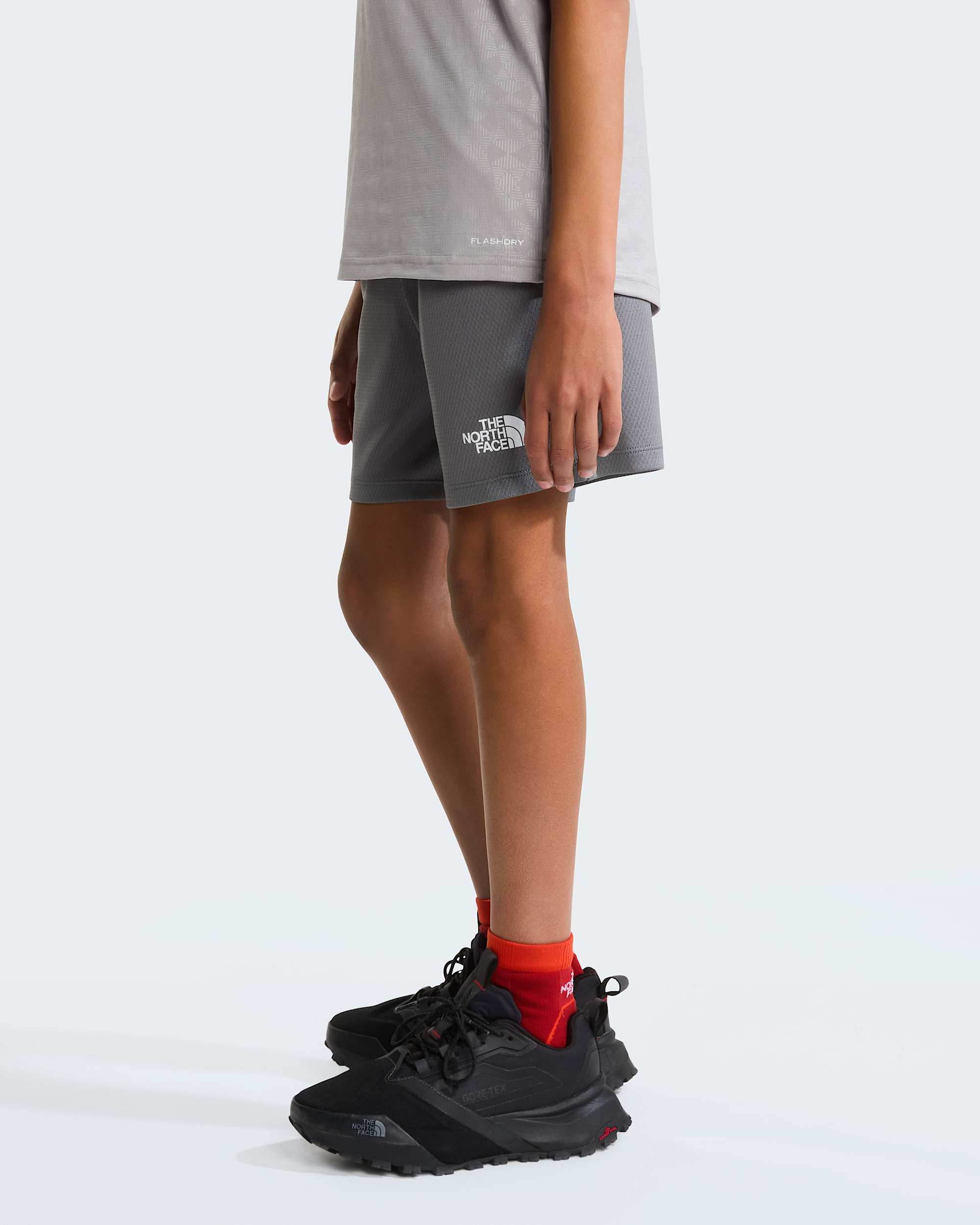 Poly Knitshort voor tieners TNF alt6