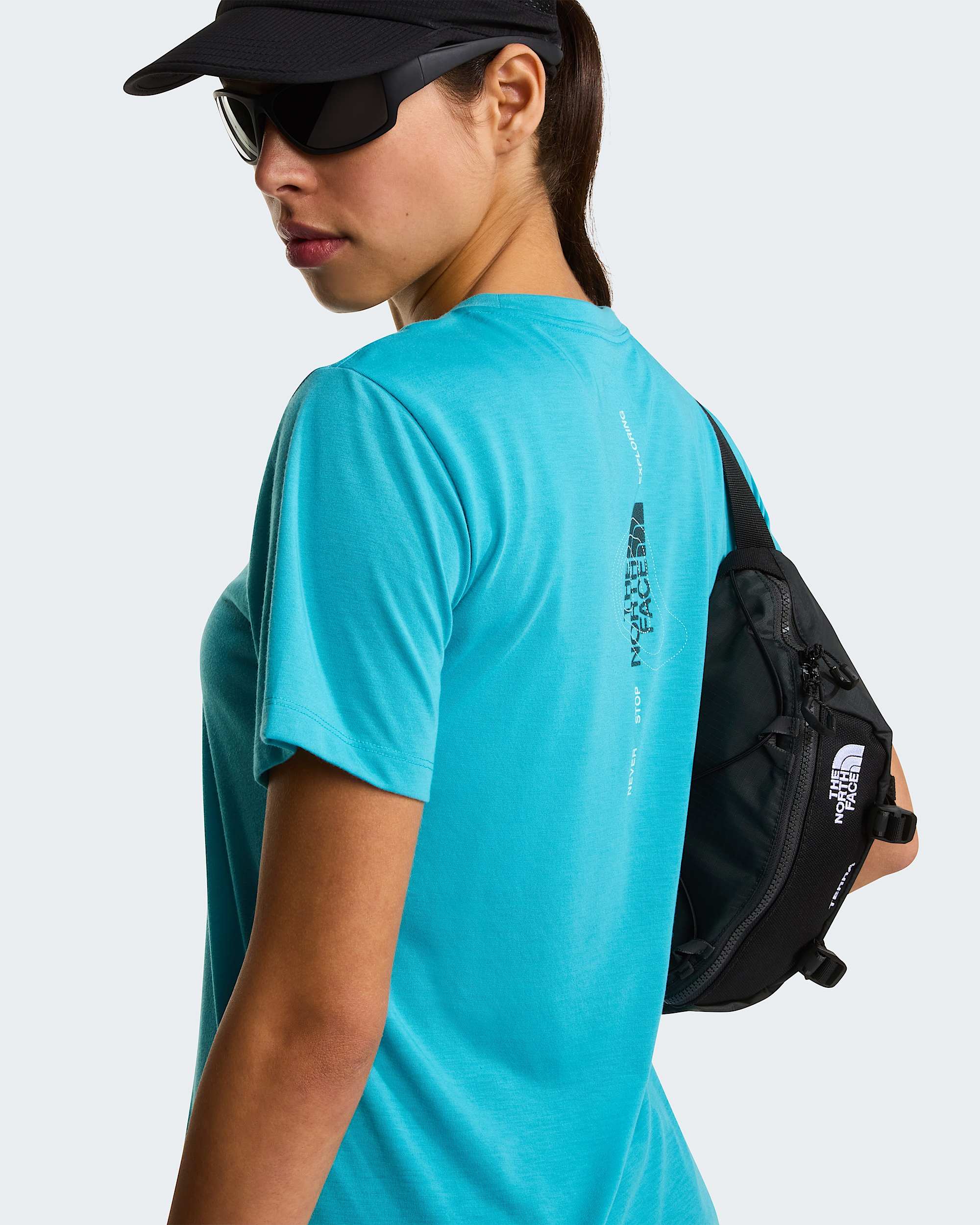 Camiseta con logotipo grfico y logotipo Bitmap para mujer TNF alt10