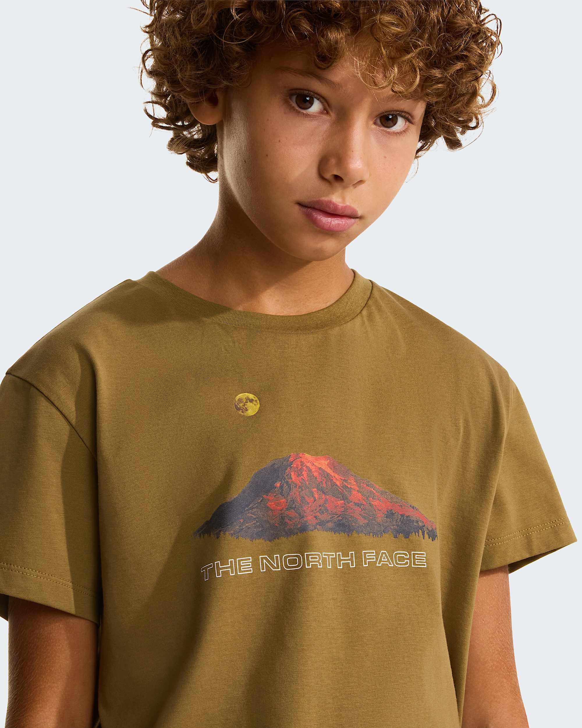 Boys Mountain Night Relaxed TShirt TNF alt8