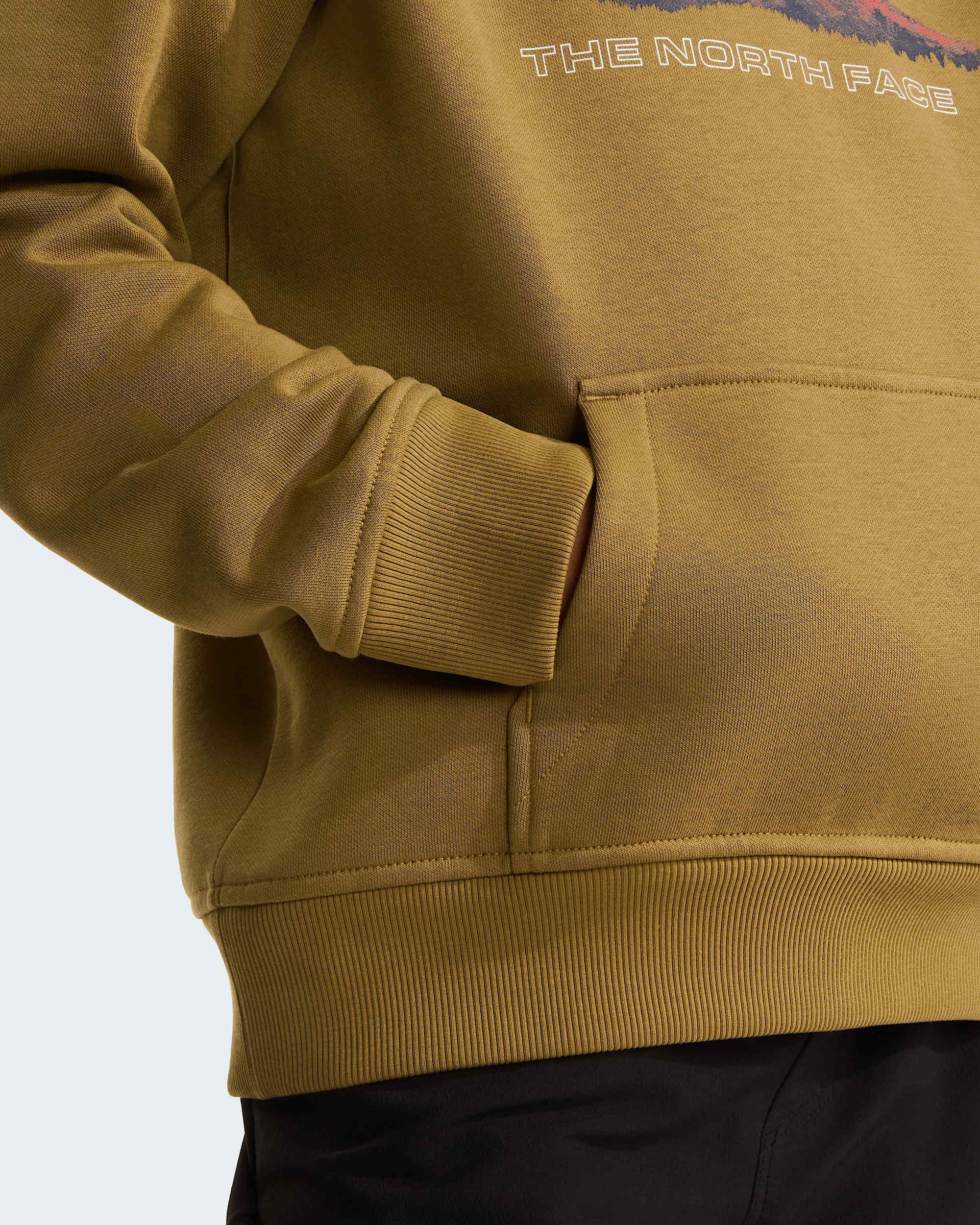 Mountain Night relaxt geschnittener Kapuzenpulli fr Jungen TNF alt9