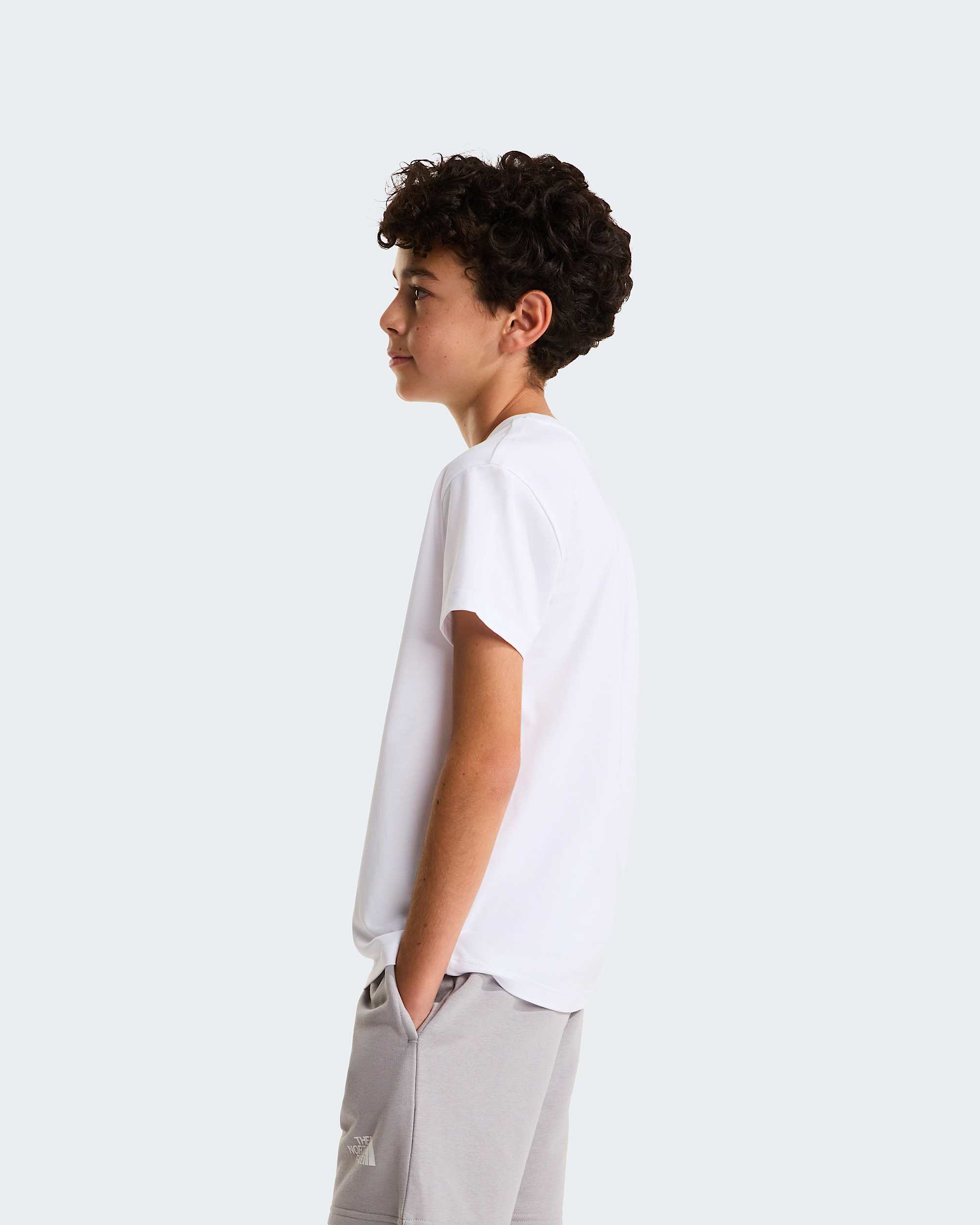 Liquid Logo normal geschnittenes TShirt fr Jungen TNF alt6