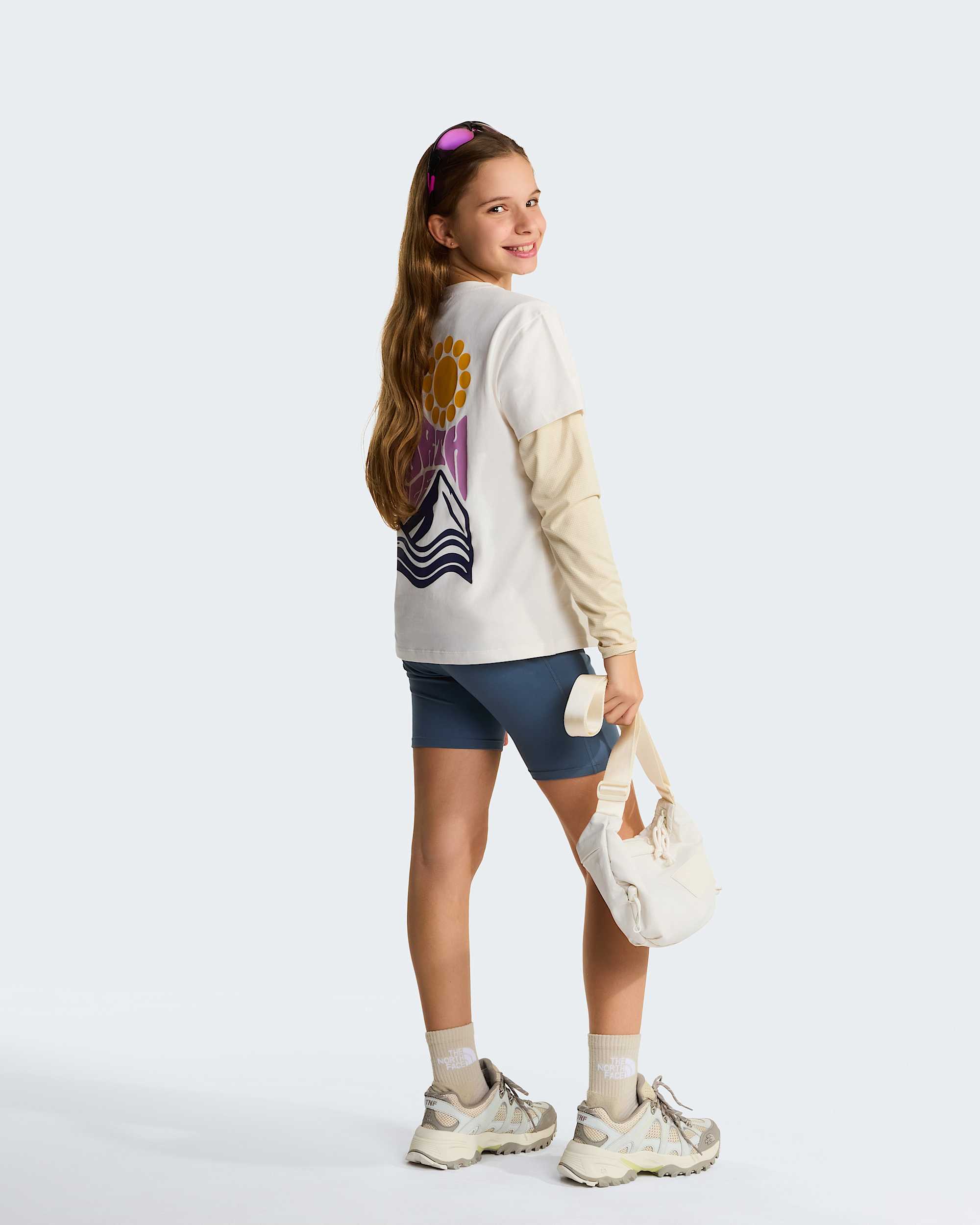 Teens Voyage Relaxed TShirt TNF alt13