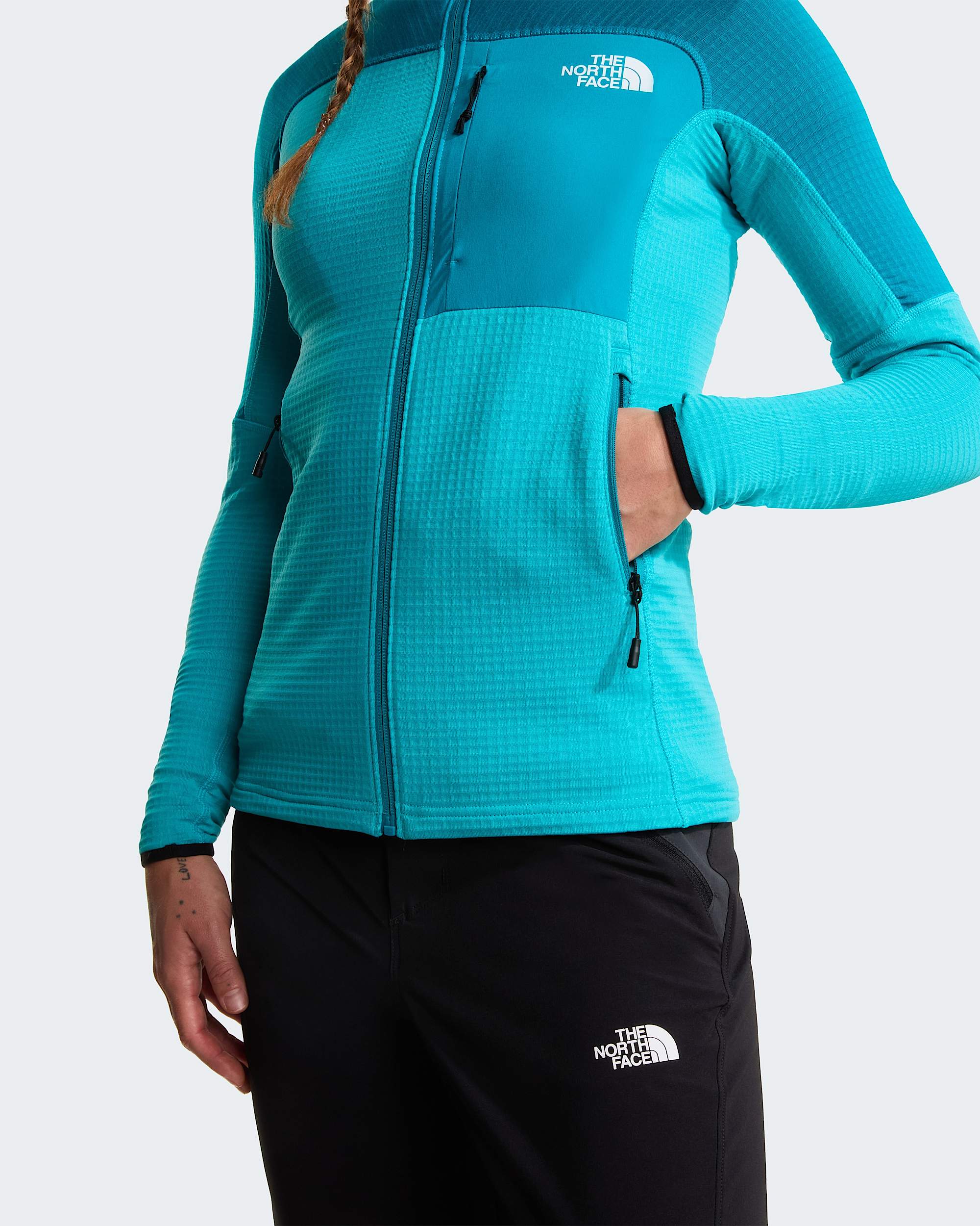 Chaqueta Power Grid Stormgap para mujer TNF alt12