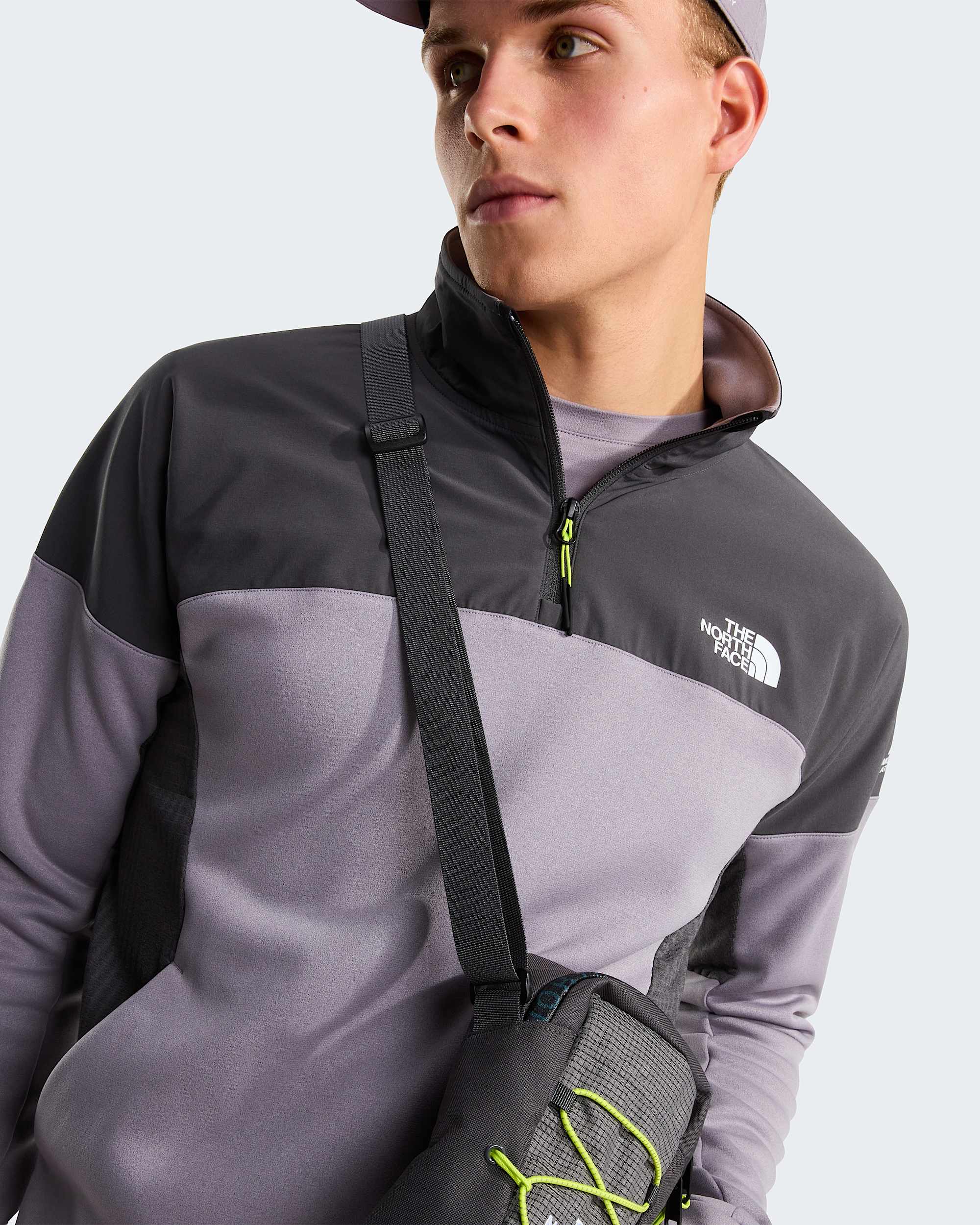 Polaire  col zipp Mountain Athletics pour homme TNF alt10