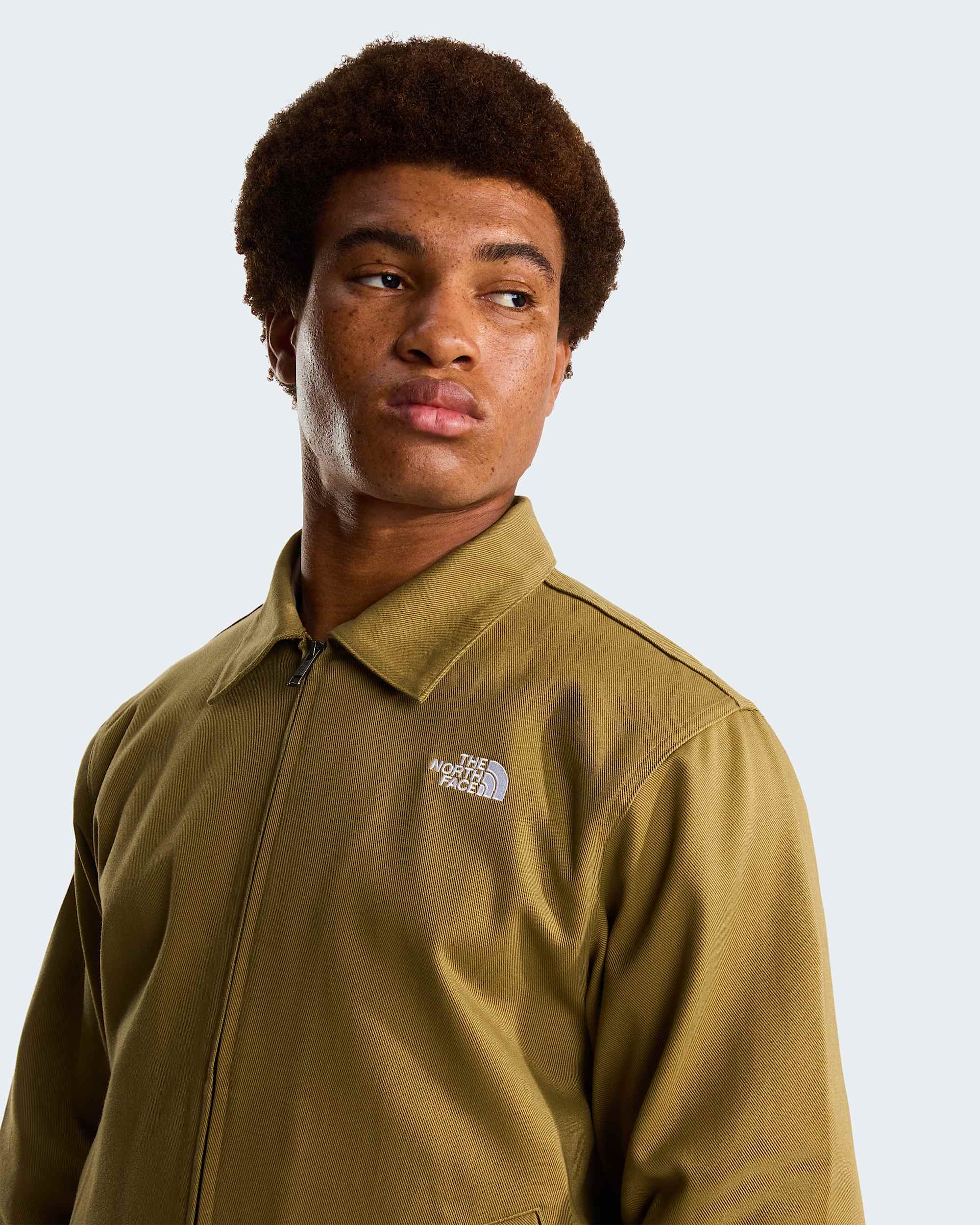 Veste  col en serg pour homme TNF alt9