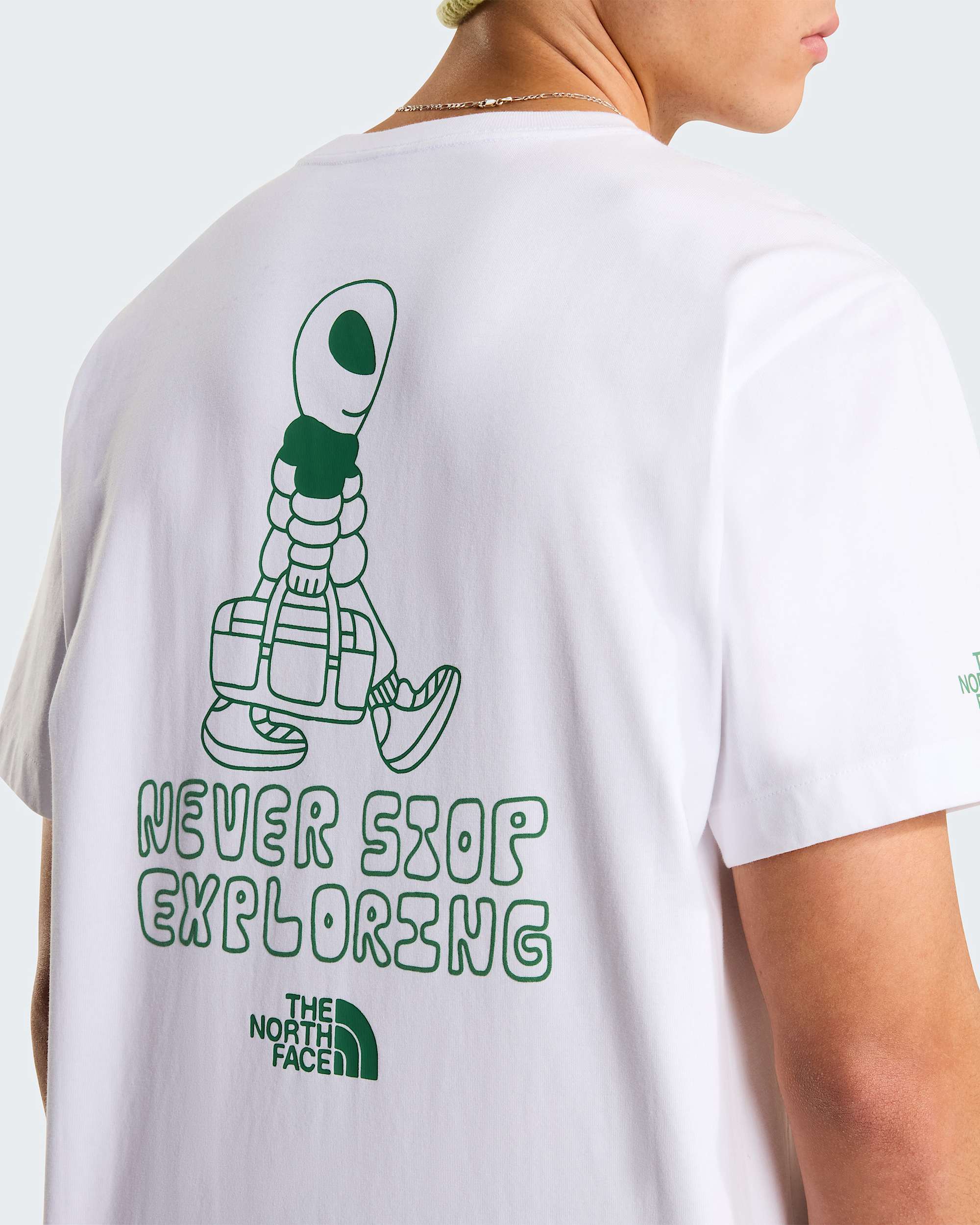 Alien relaxt geschnittenes TShirt mit Grafik fr Herren TNF alt9