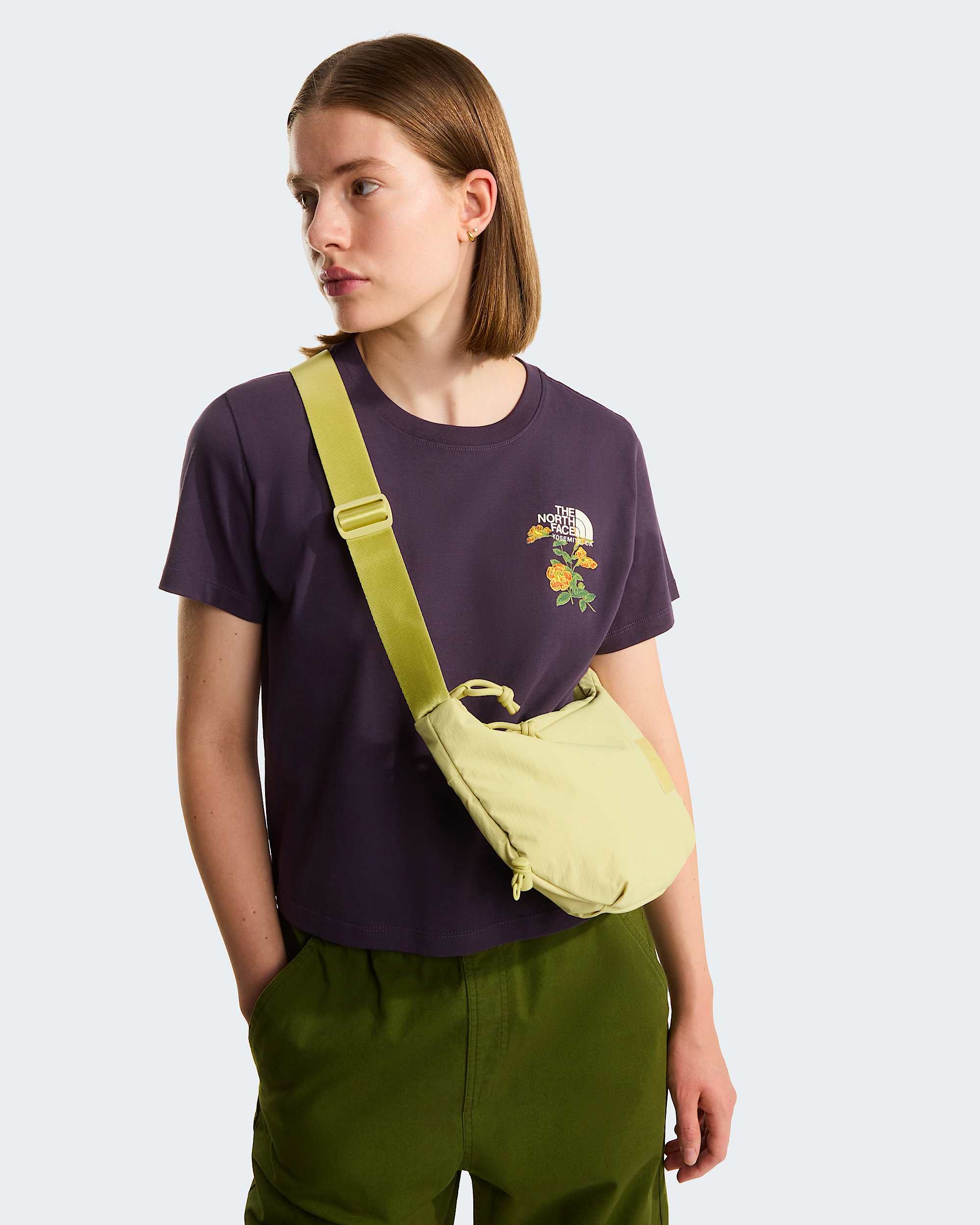 Geborduurd Flora Regular Graphic Tshirt voor dames TNF alt9