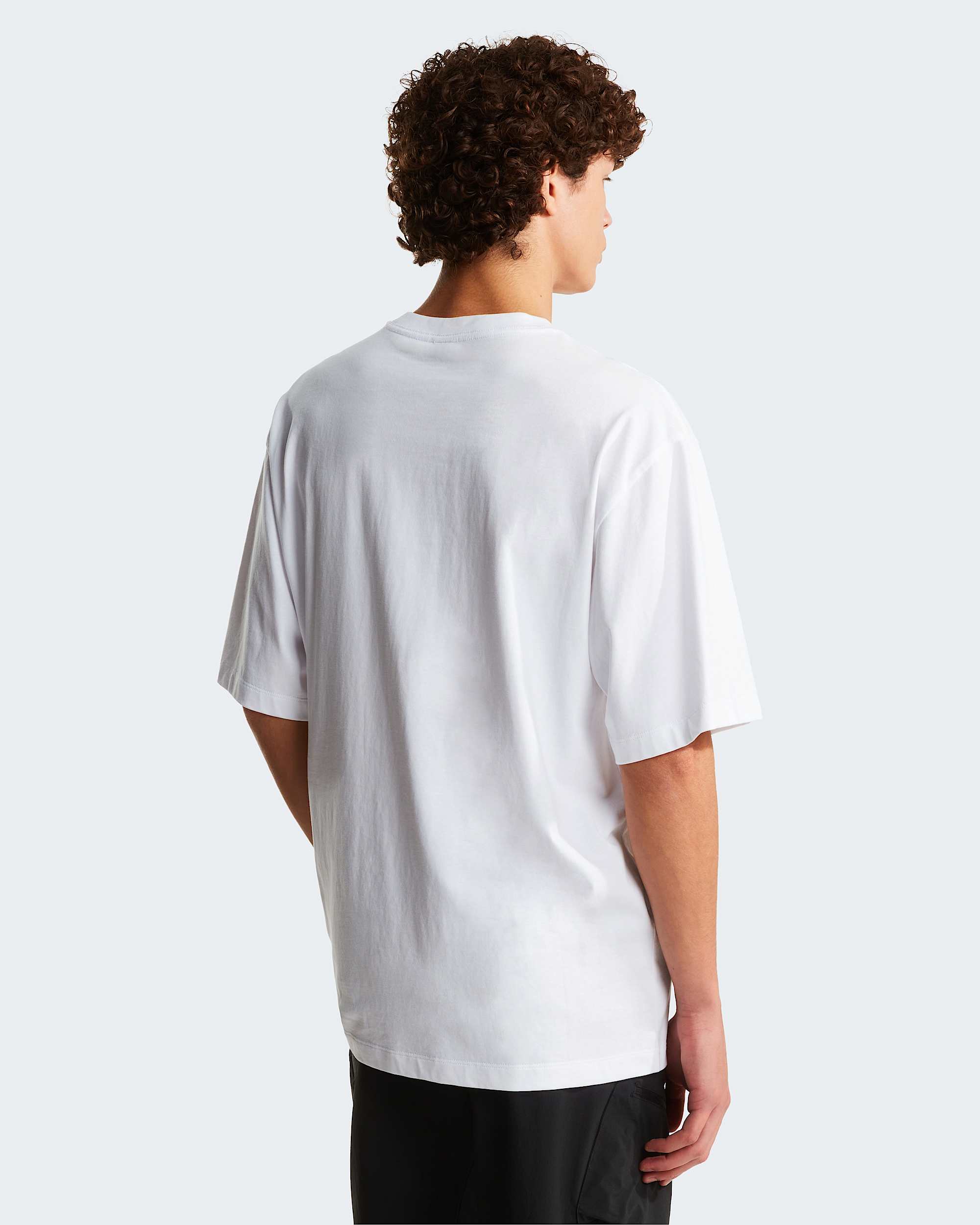 Mens Liquid Logo Oversized Graphic TShirt TNF alt7