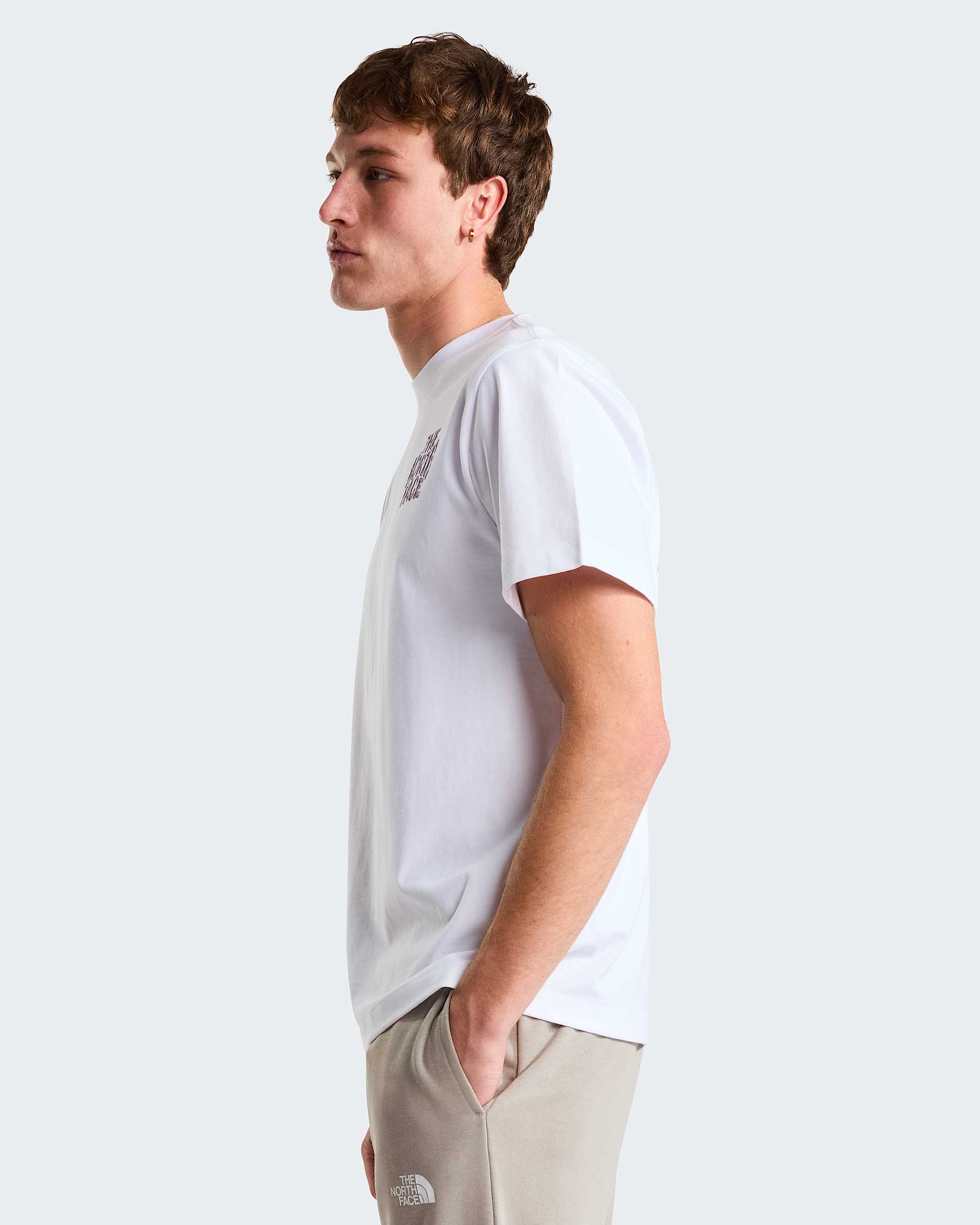 Drip Logo Relaxed Graphic Tshirt voor heren TNF alt7