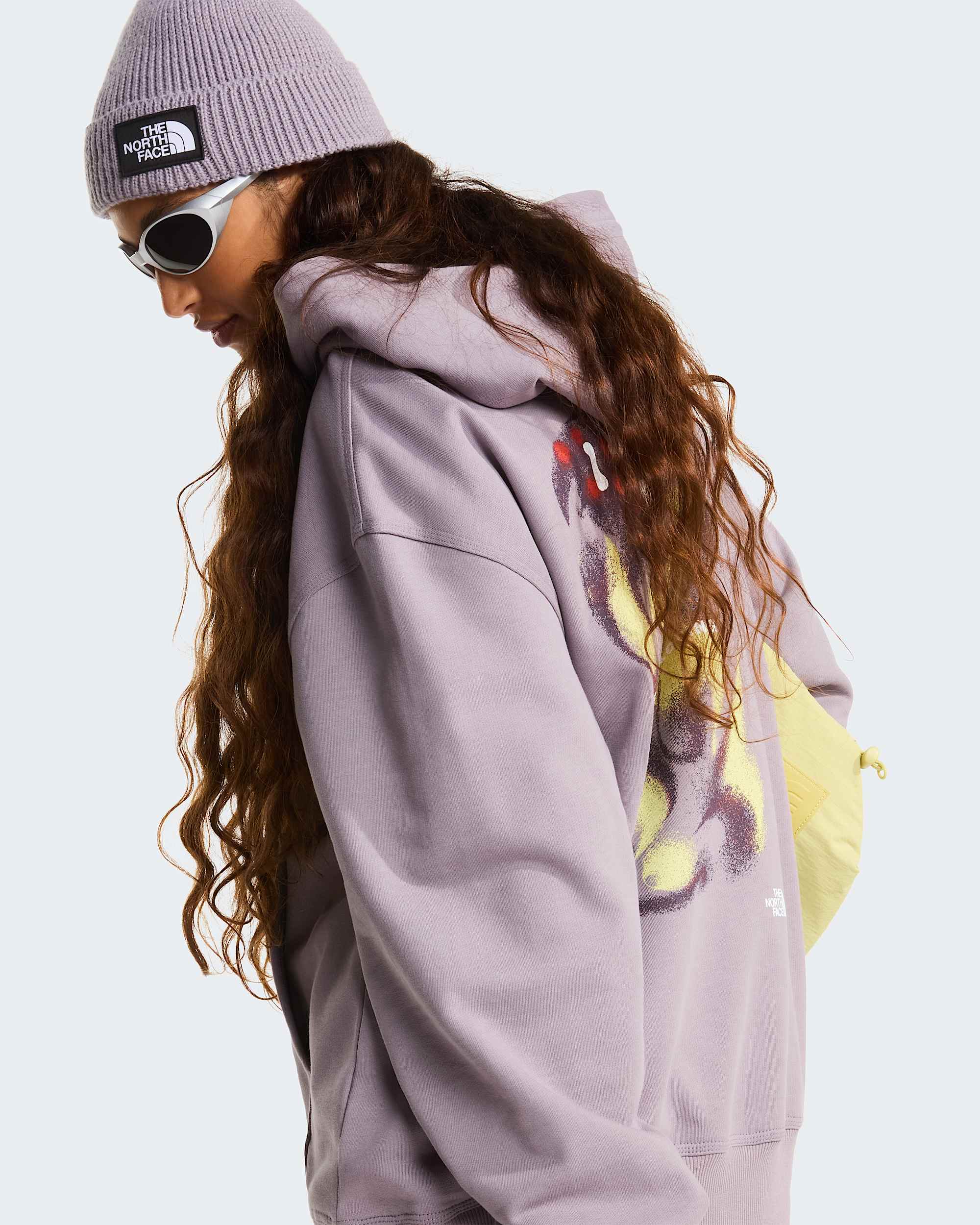 Sweat  capuche dcontract 1966 Motion Graphic unisexe TNF alt19