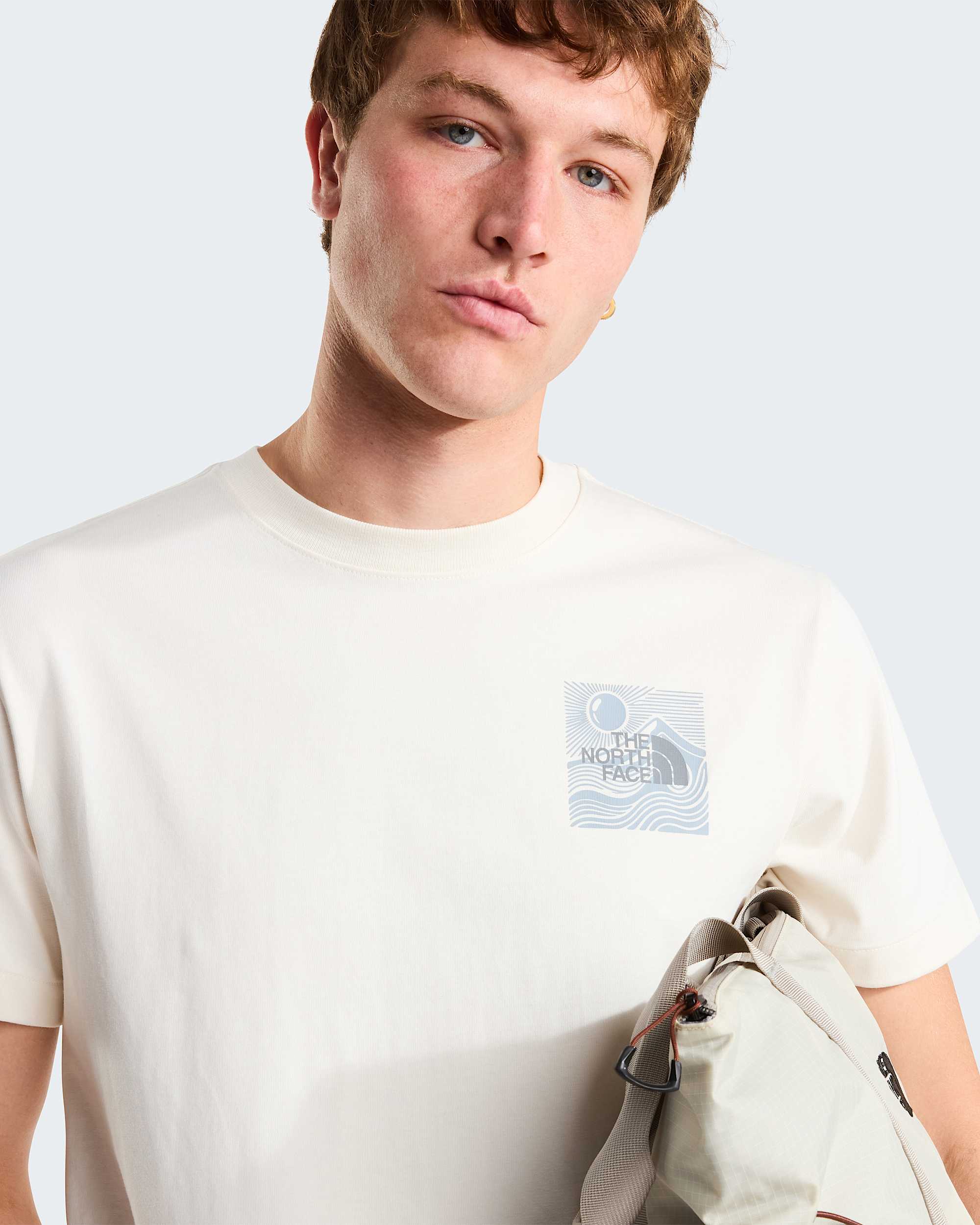 Camiseta holgada con estampado grfico Mountain Escape TNF alt8
