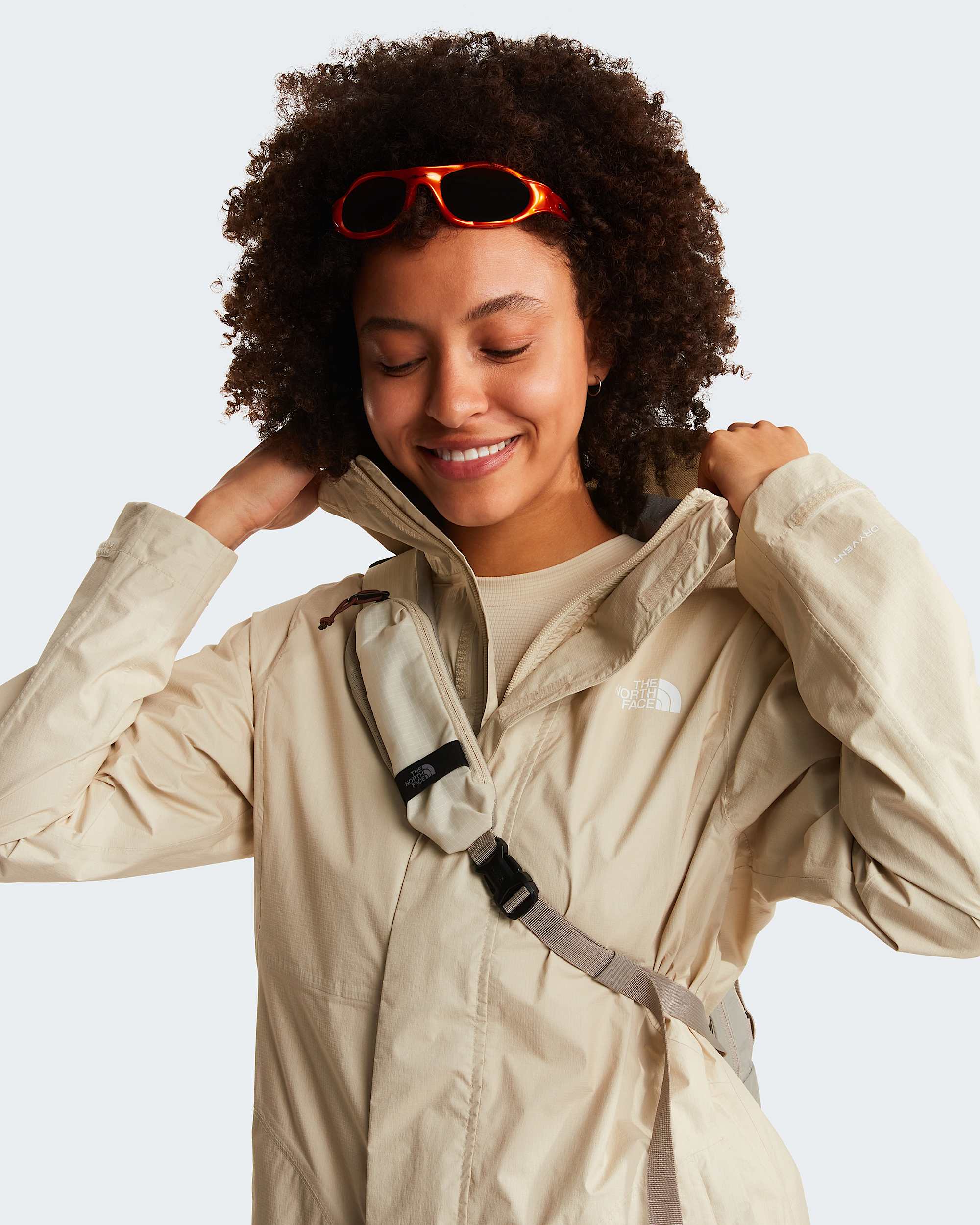 Guscio parka ripiegabile da donna TNF alt15