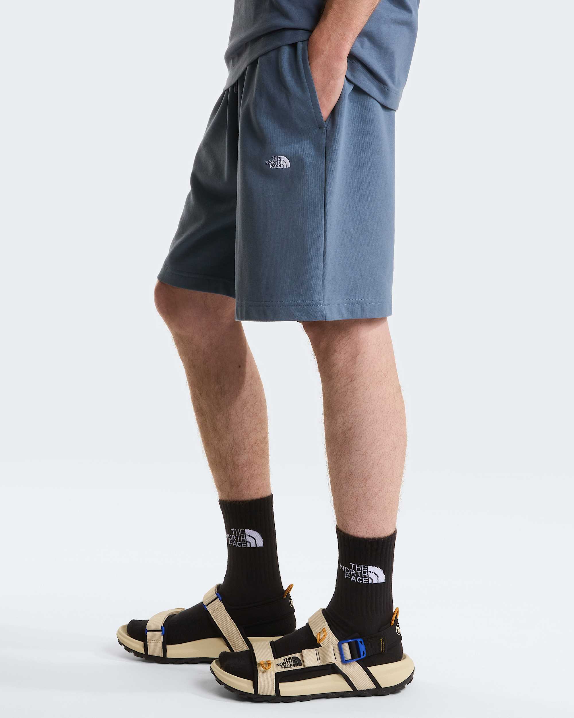 Essential leichte  relaxt geschnittene Shorts fr Herren TNF alt6