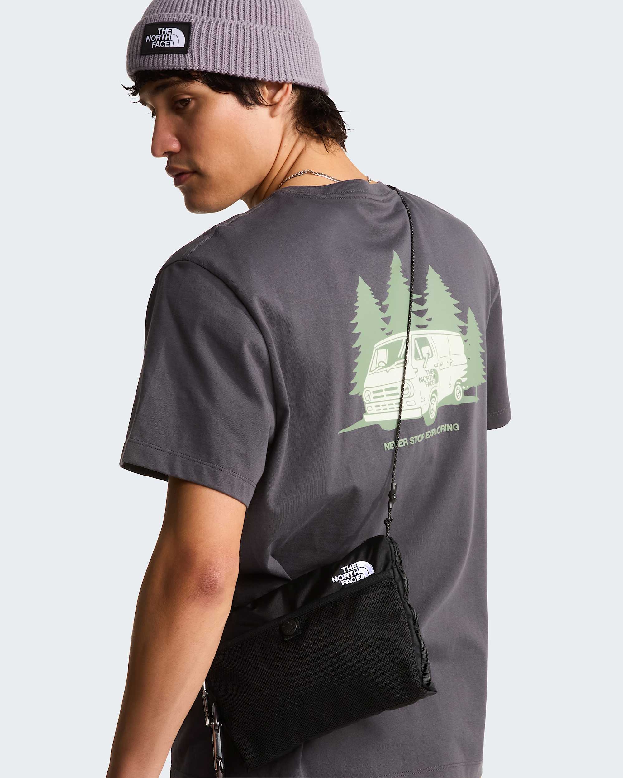 Mens Van Life Relaxed Graphic TShirt TNF alt10
