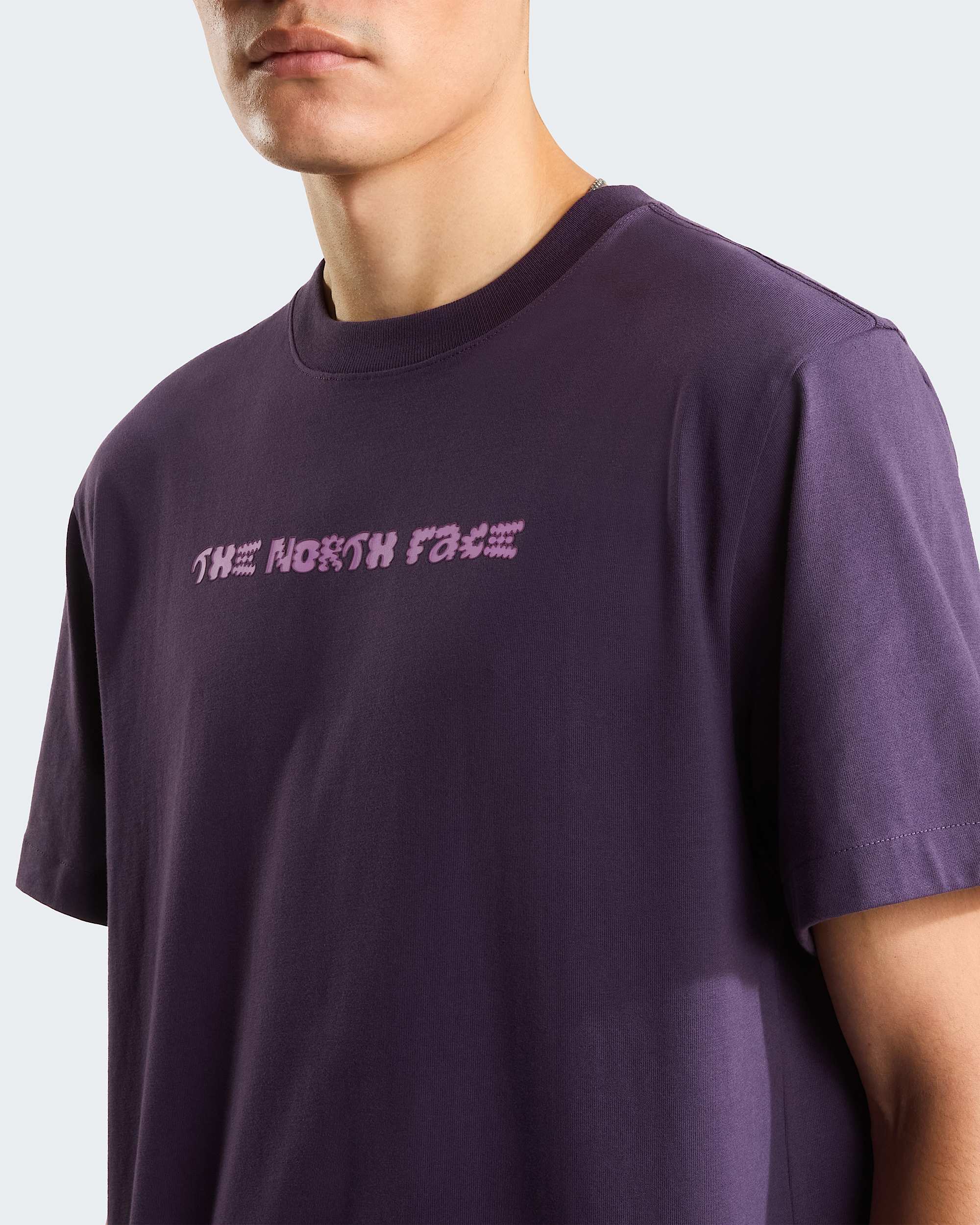 Logo Twist Relaxed Graphic Tshirt voor heren TNF alt8