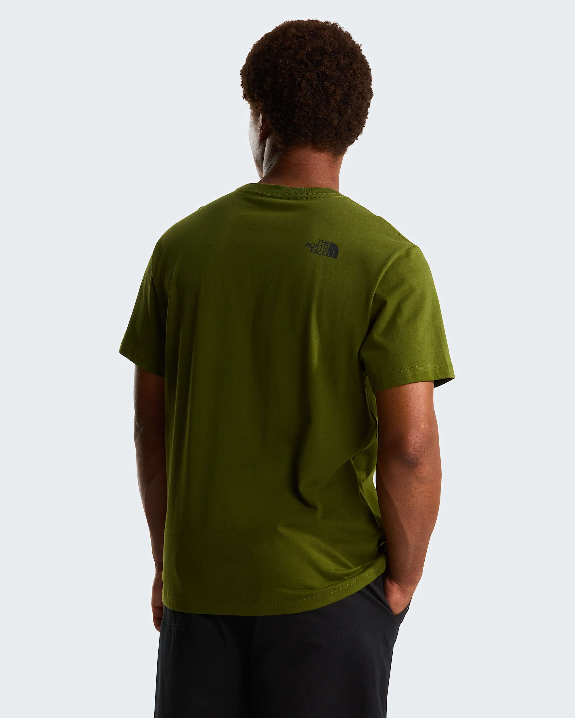Mens Mountain Logo Relaxed Graphic TShirt TNF alt7