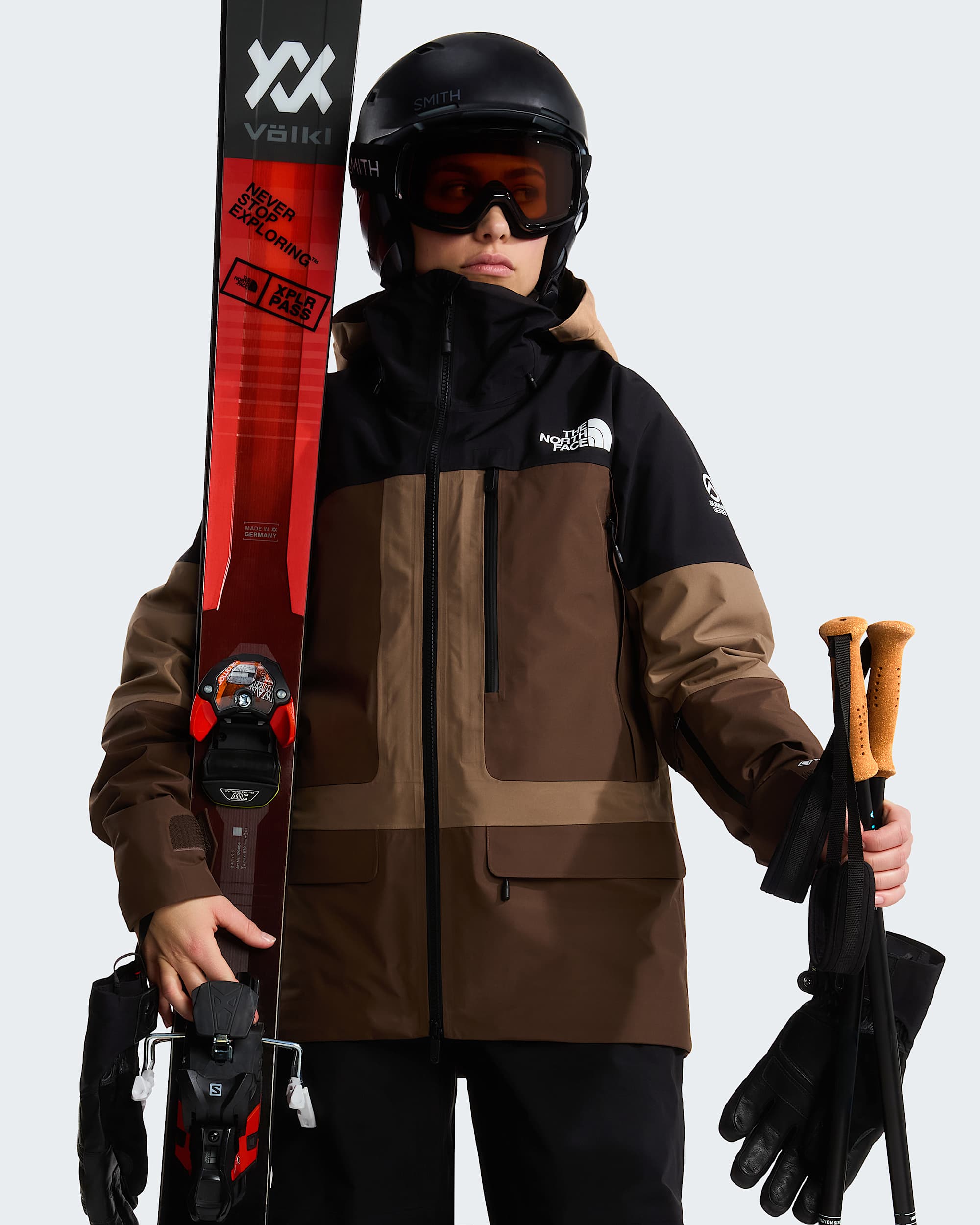 Salopette Summit Verbier GORETEX pour femme TNF alt12