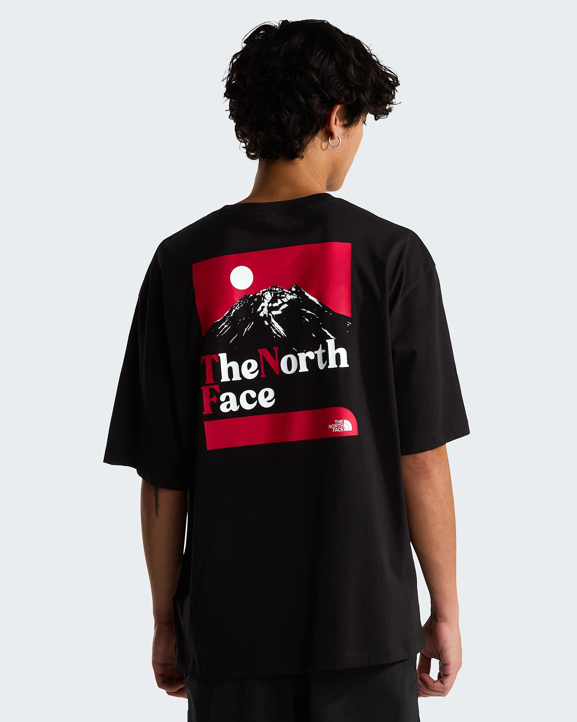 The Right Side Oversized tshirt til herrer TNF hero