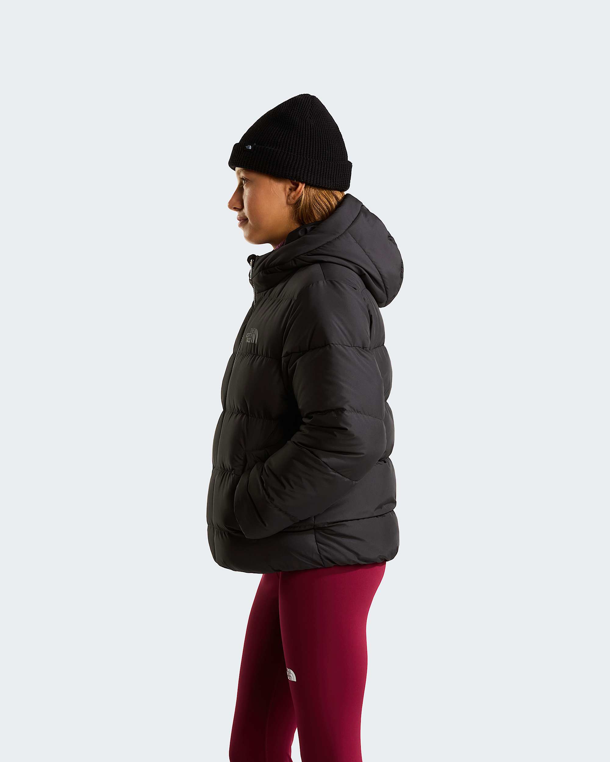 Chaqueta con capucha Frost Fall para jvenes TNF alt13