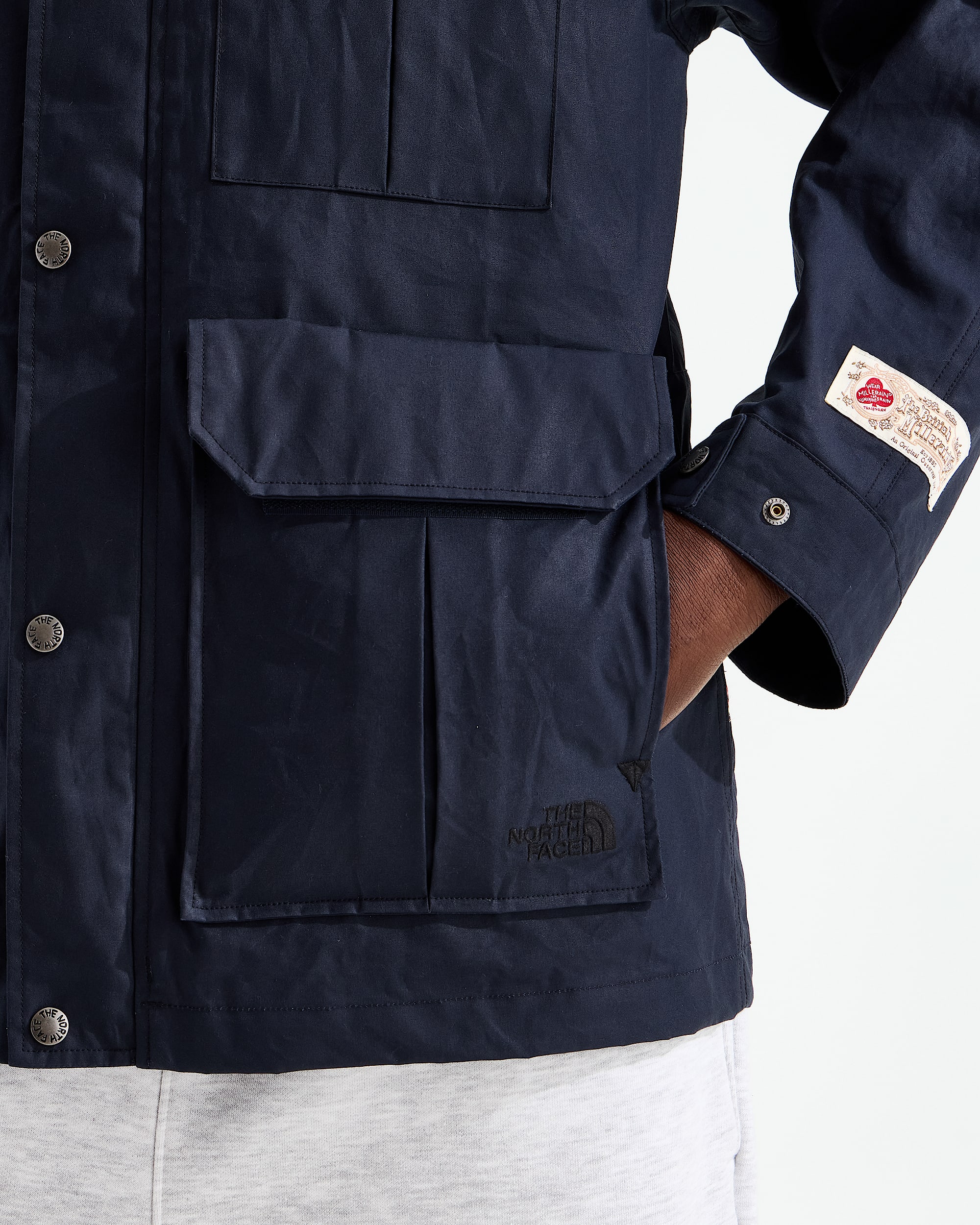 Parka Mountain 76 TNF Red Box British Millerain unisexe TNF alt2