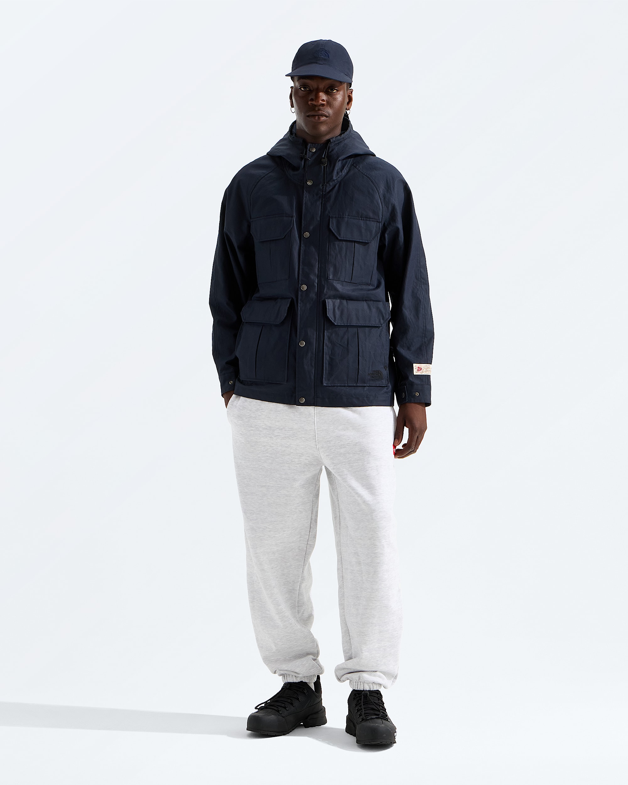Parka Mountain 76 TNF Red Box British Millerain unisexe TNF alt1