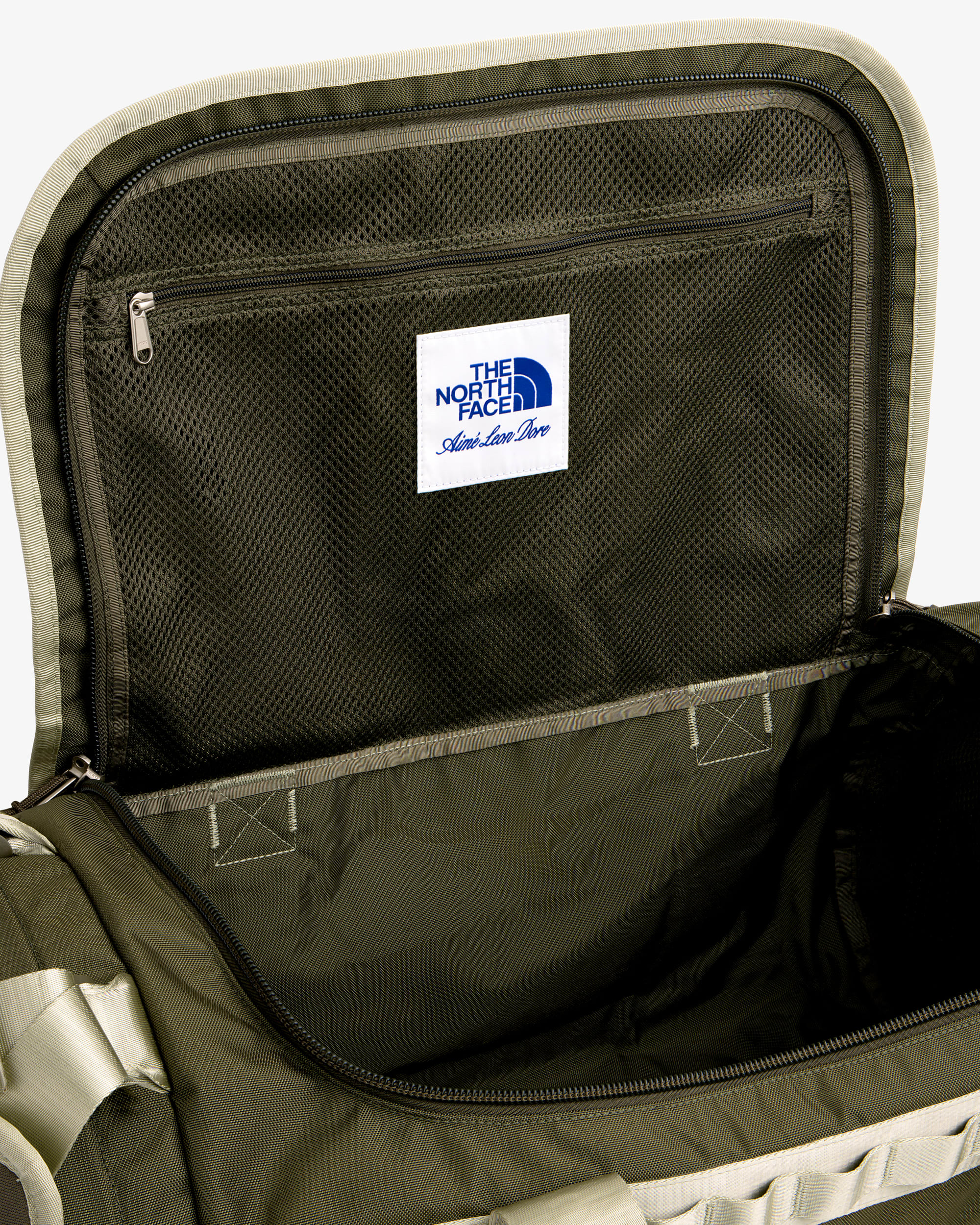 TNF X Aim Leon Dore Base Camp duffel TNF alt3