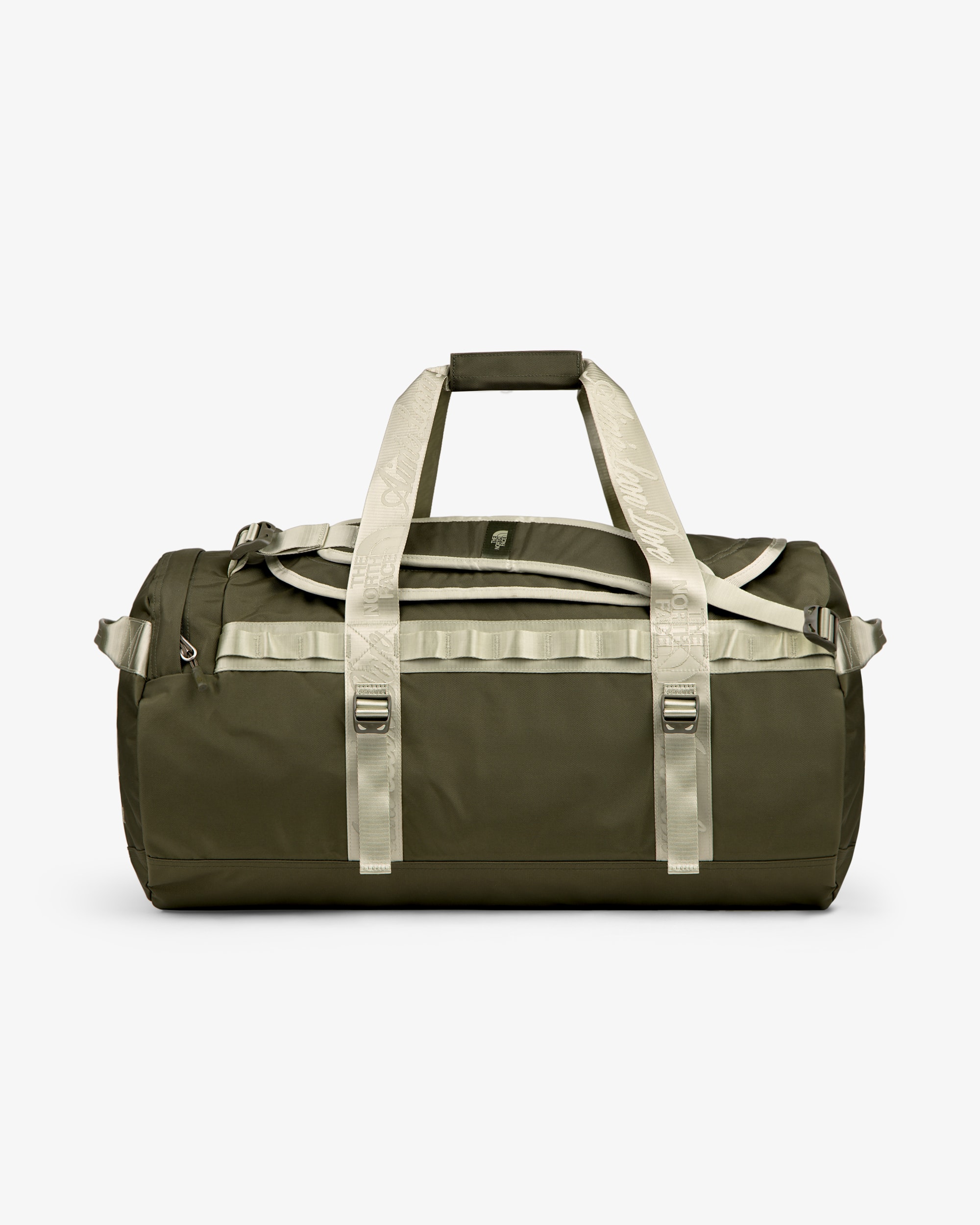 TNF X Aim Leon Dore Base Camp duffel TNF hero