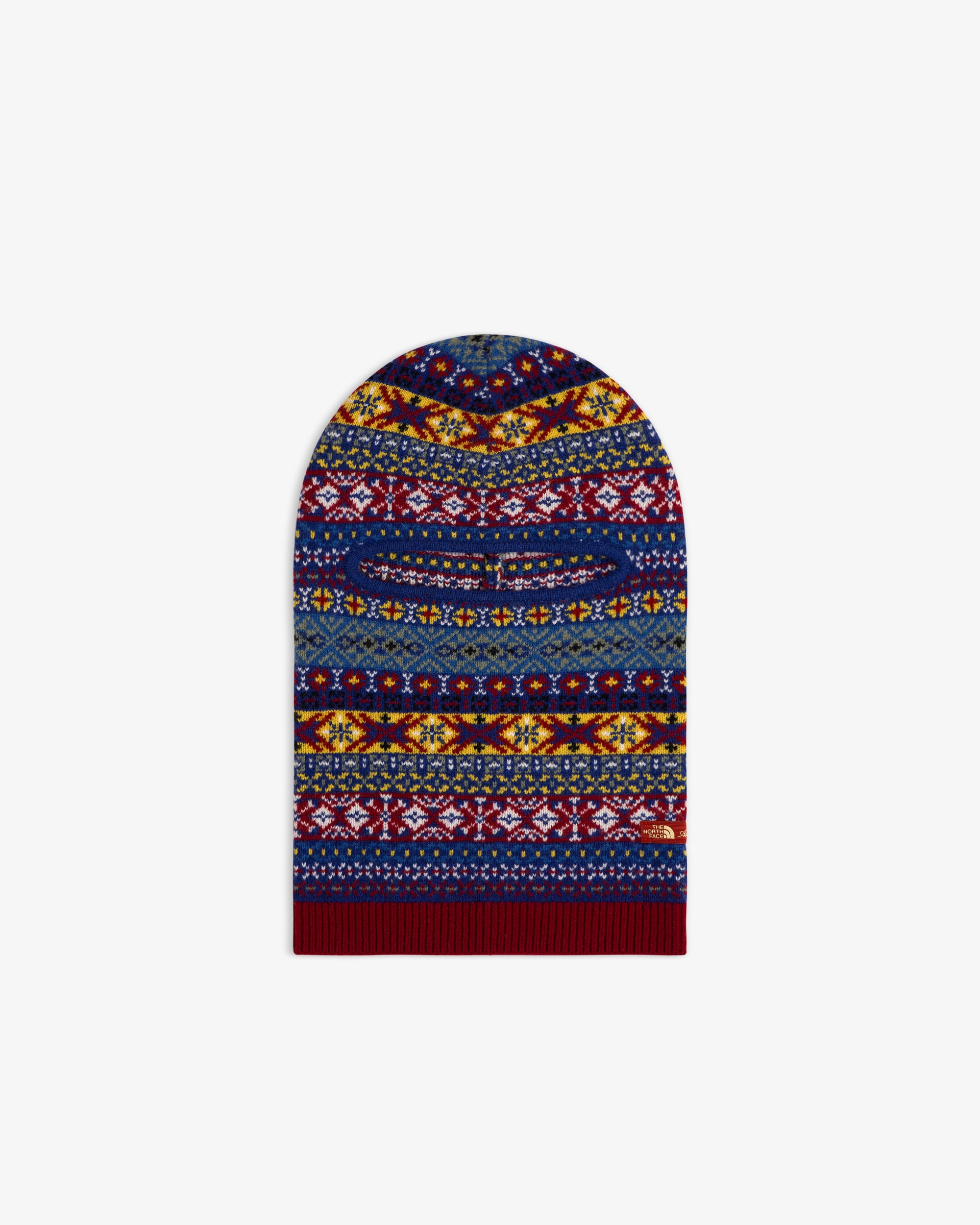 TNF X Aim Leon Dore Jacquard balaclava TNF hero