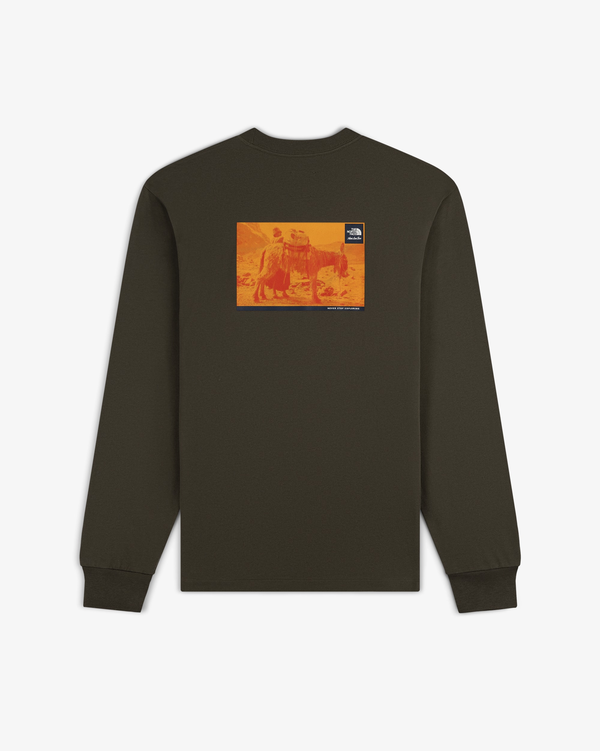 TNF X Aim Leon Dore LongSleeve TShirt TNF alt1