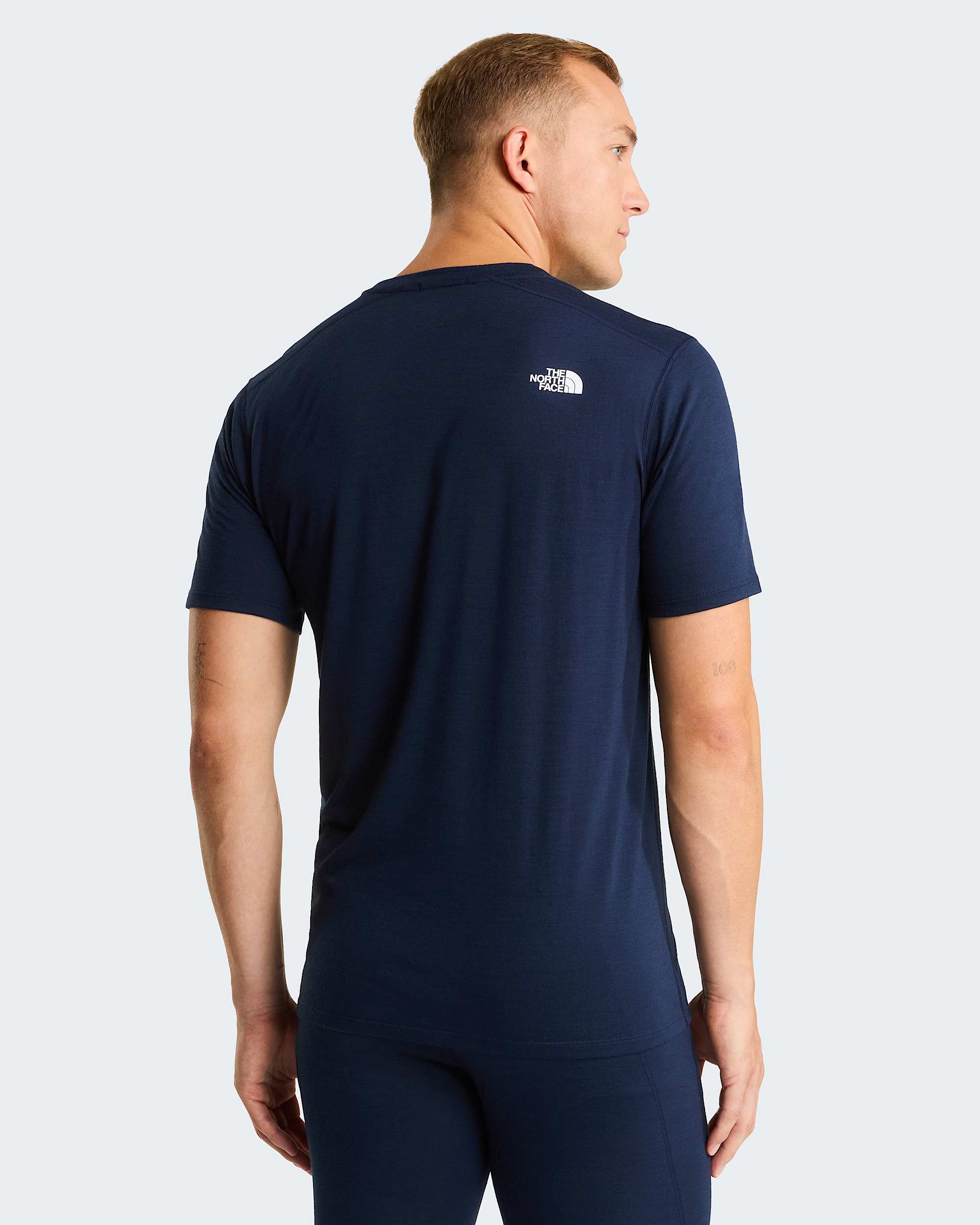 Tshirt TNF x Smartwool Merino Blend 150 para homem TNF alt3