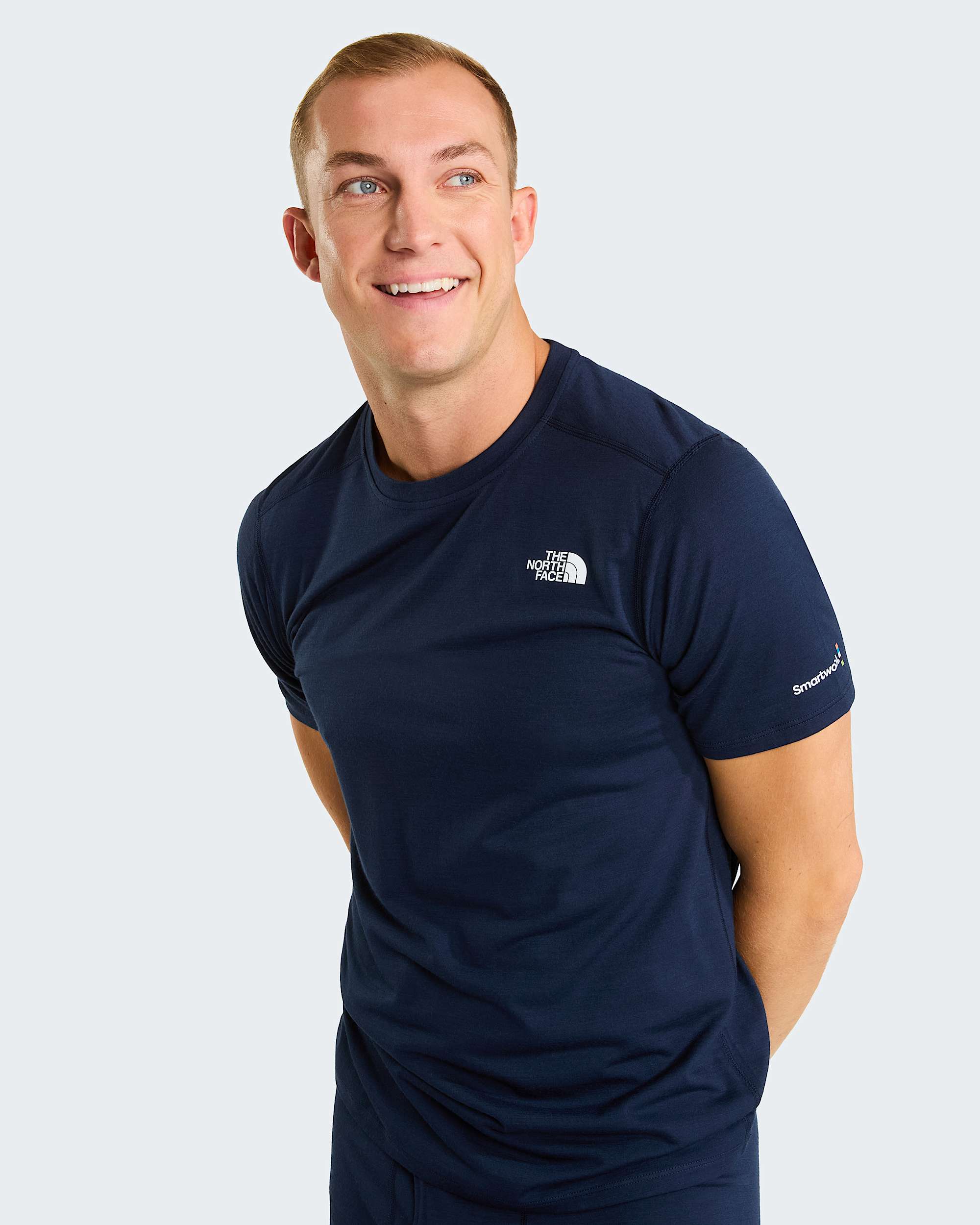 Tshirt TNF x Smartwool Merino Blend 150 para homem TNF alt6