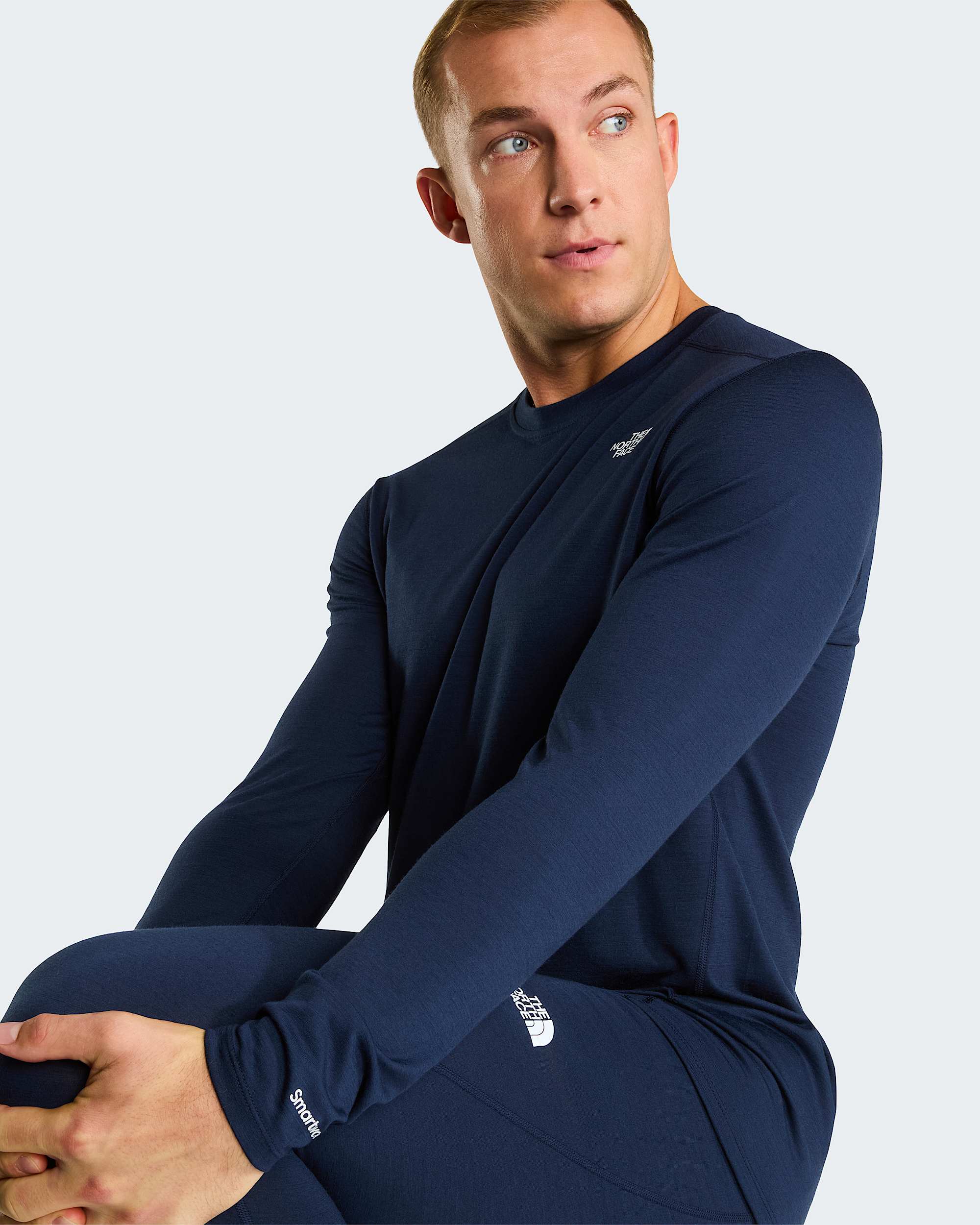 Camisola de manga comprida TNF x Smartwool Merino para homem TNF alt6