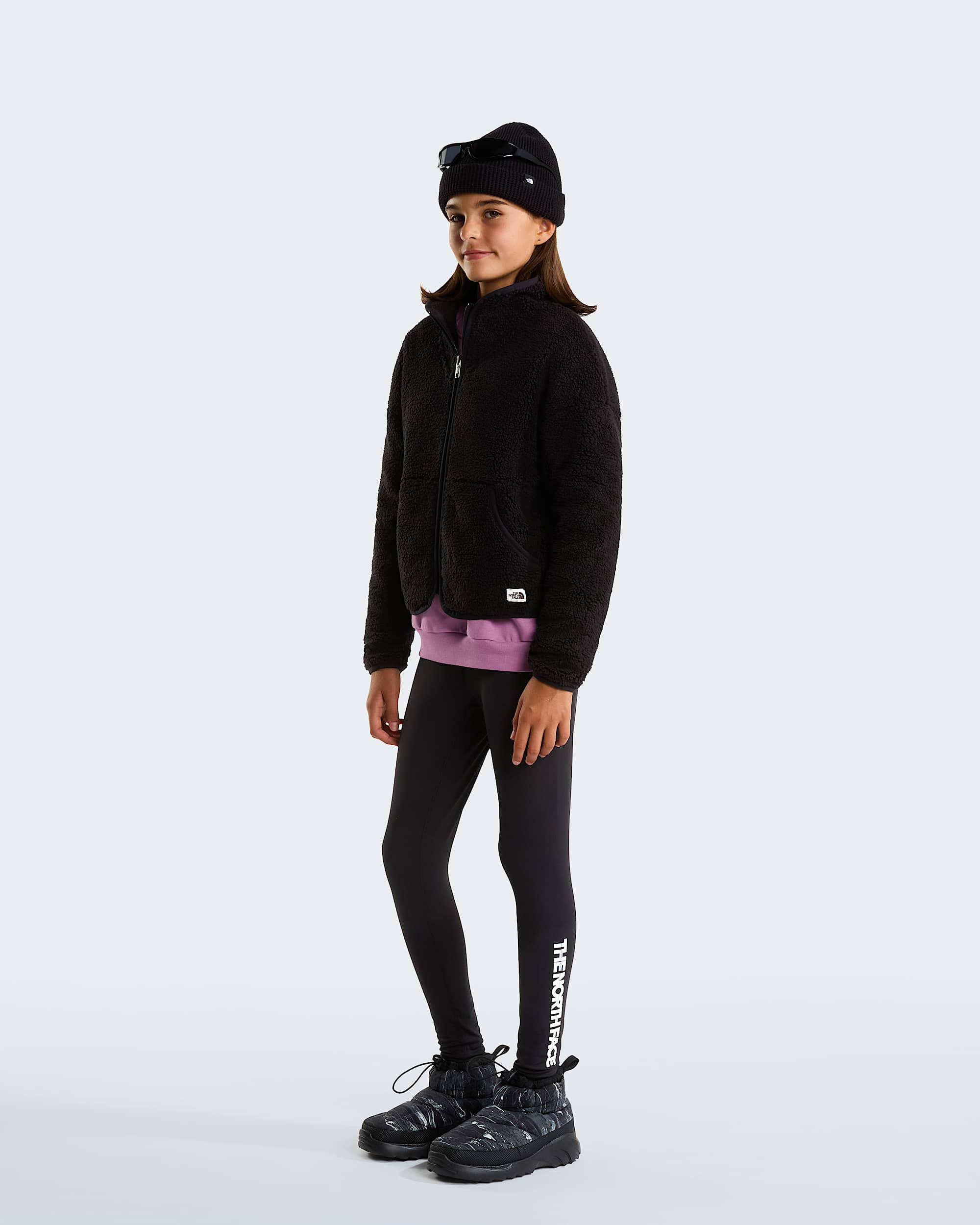 Veste en polaire Cabin pour fille TNF alt1