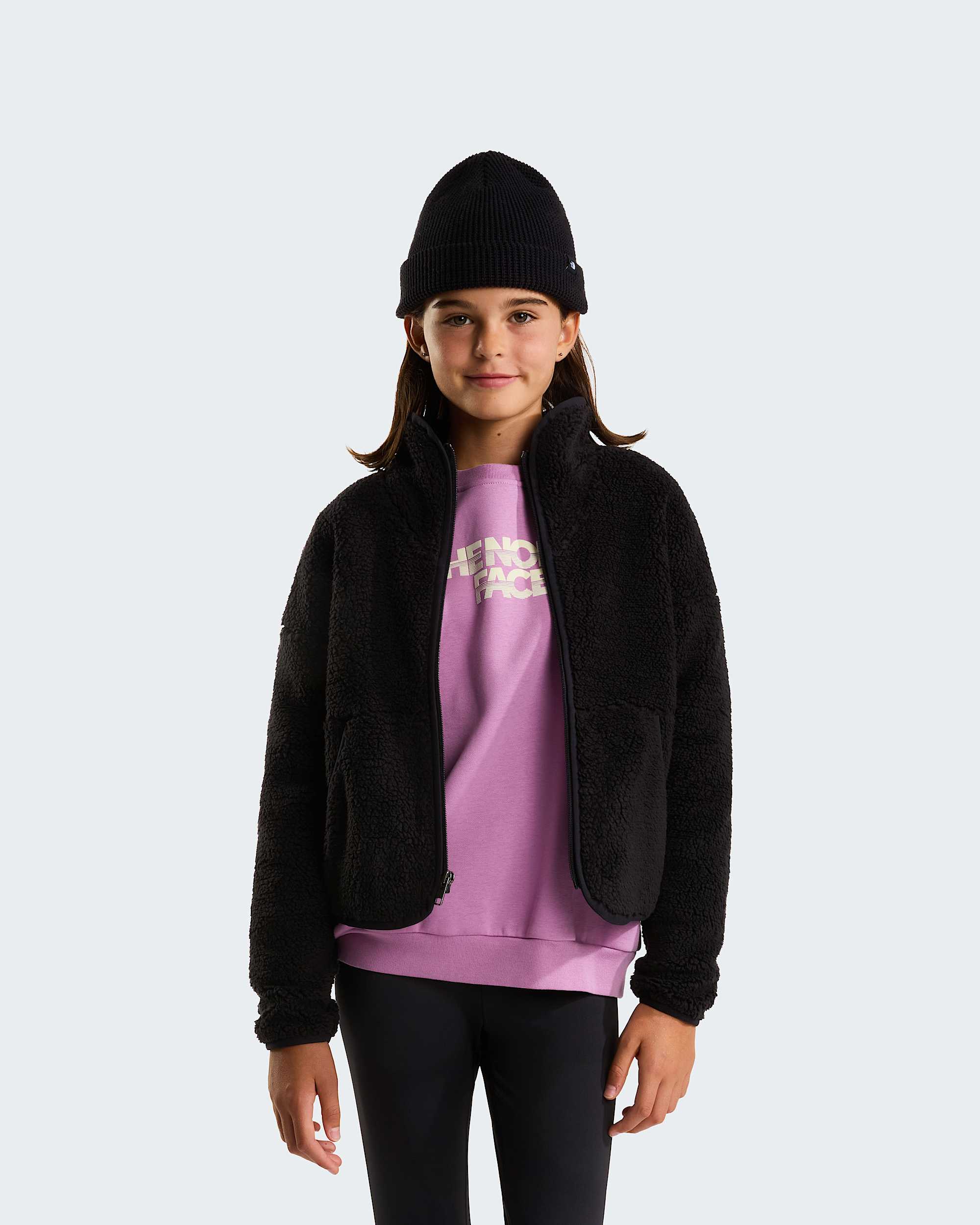 Veste en polaire Cabin pour fille TNF alt4