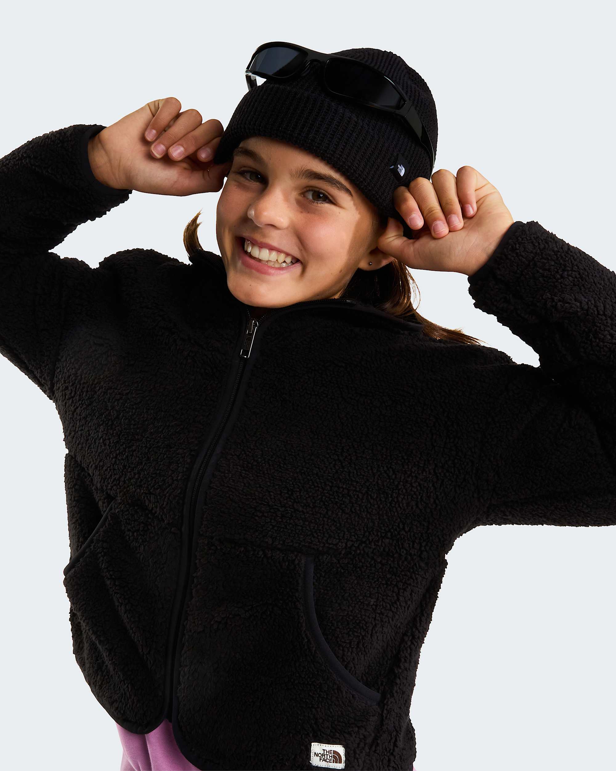 Veste en polaire Cabin pour fille TNF alt8