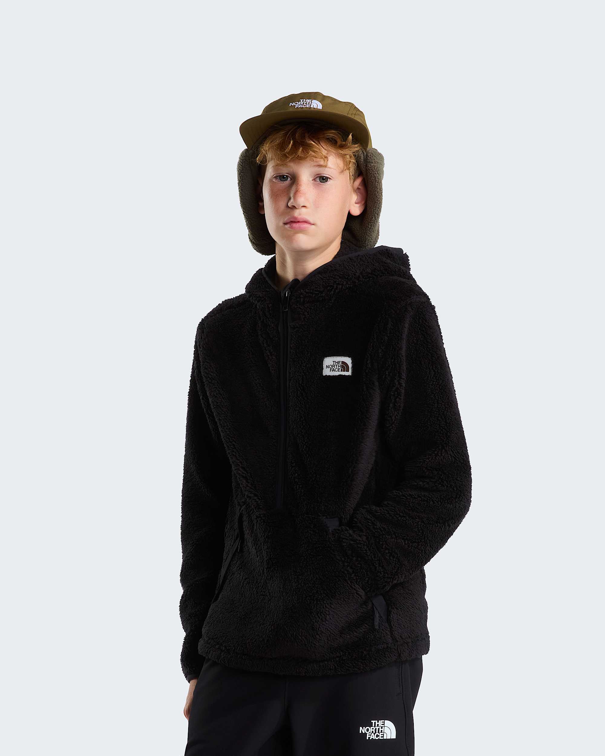 Forro polar con capucha Cabin para nio TNF hero