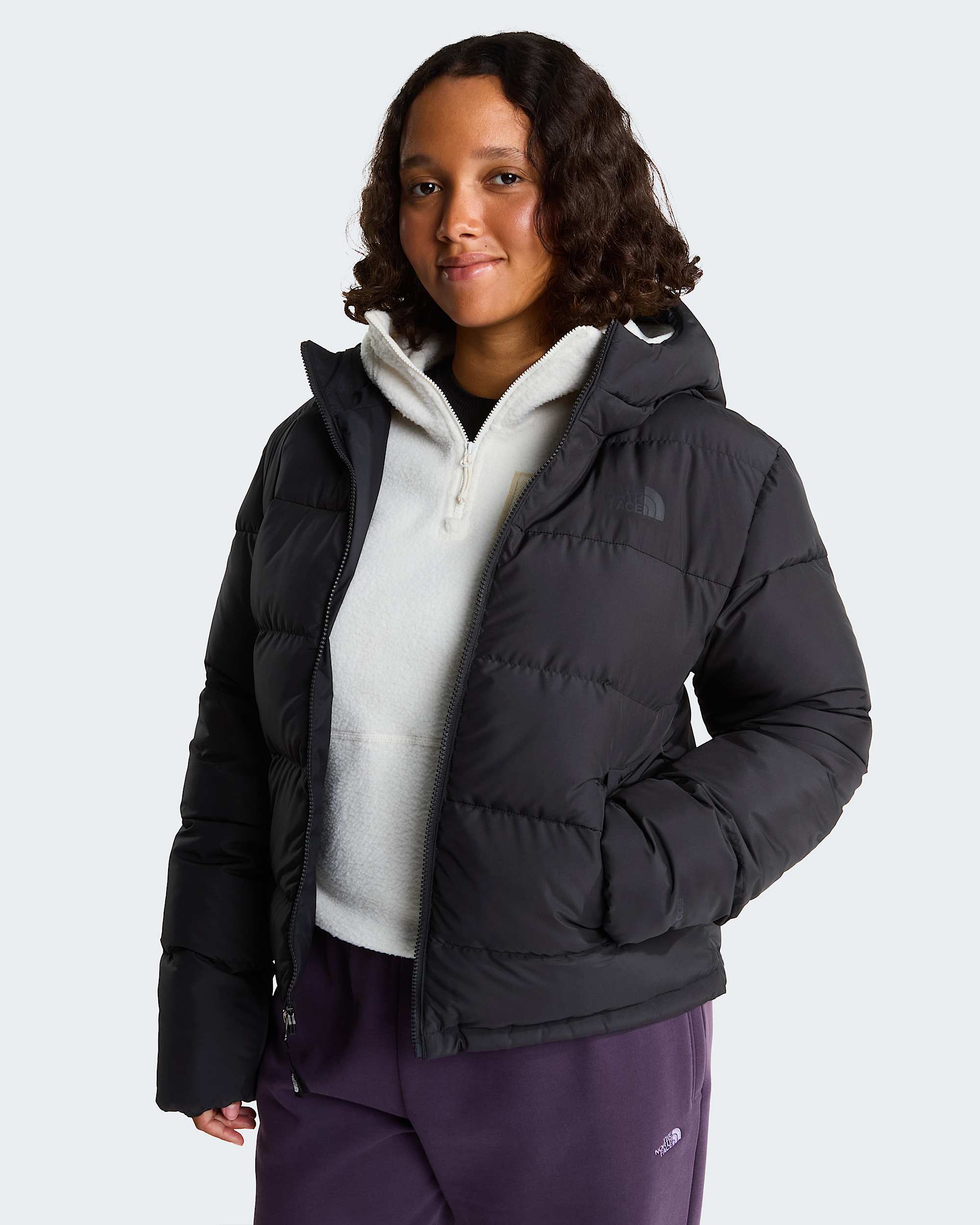 Bunda s kapuc Frost Fall pro dmy TNF alt4
