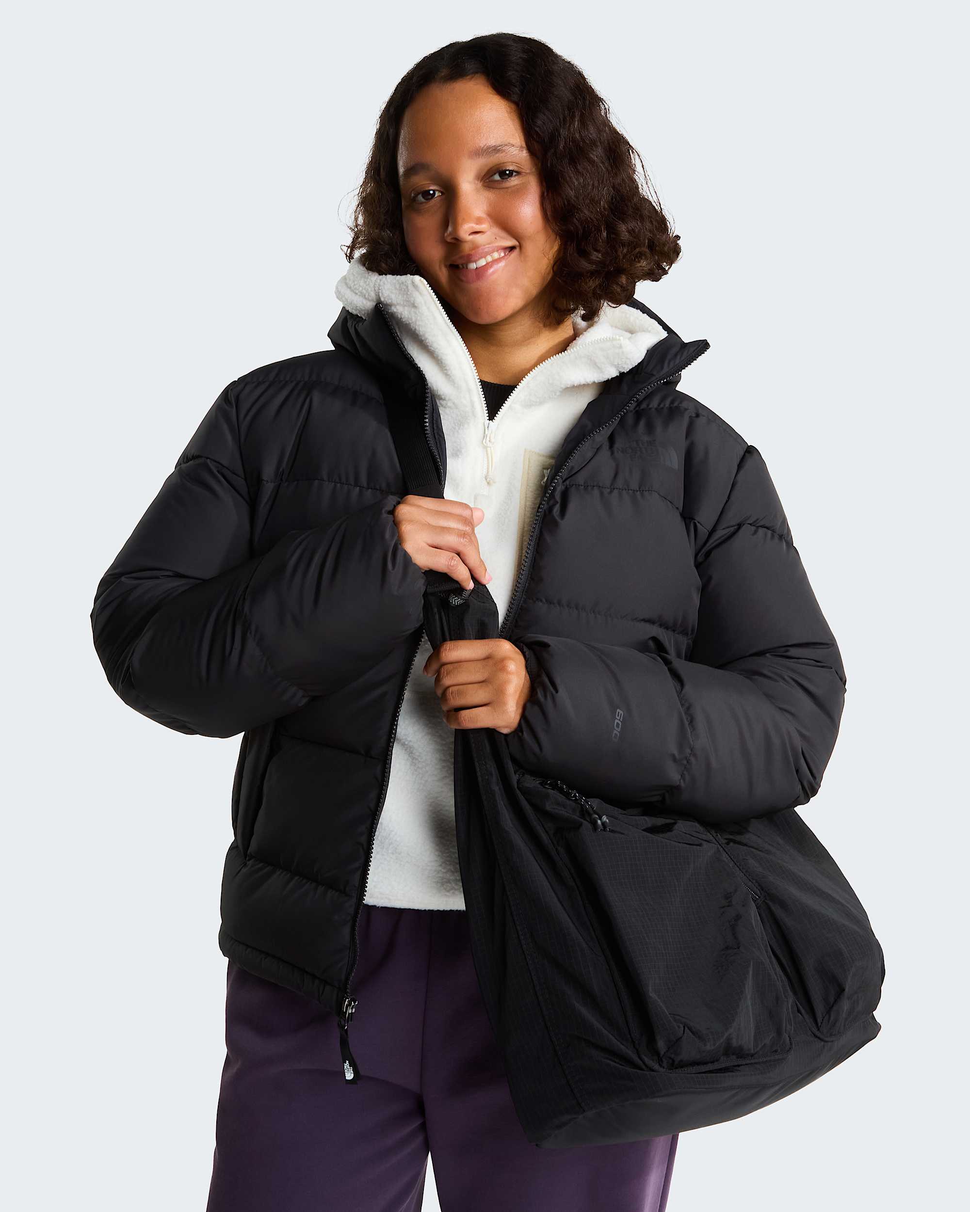 Bunda s kapuc Frost Fall pro dmy TNF alt10